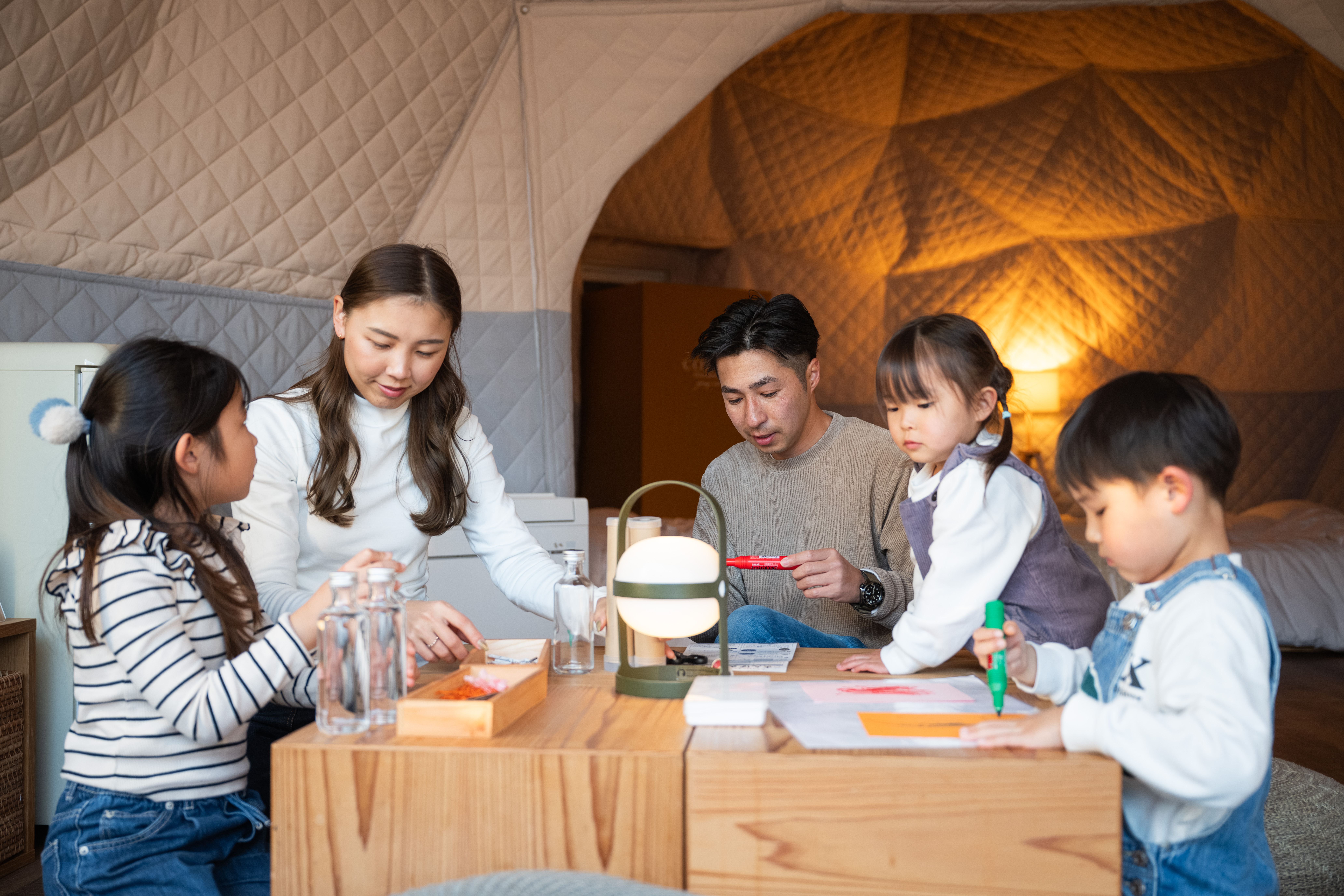 ハーバリウム作り