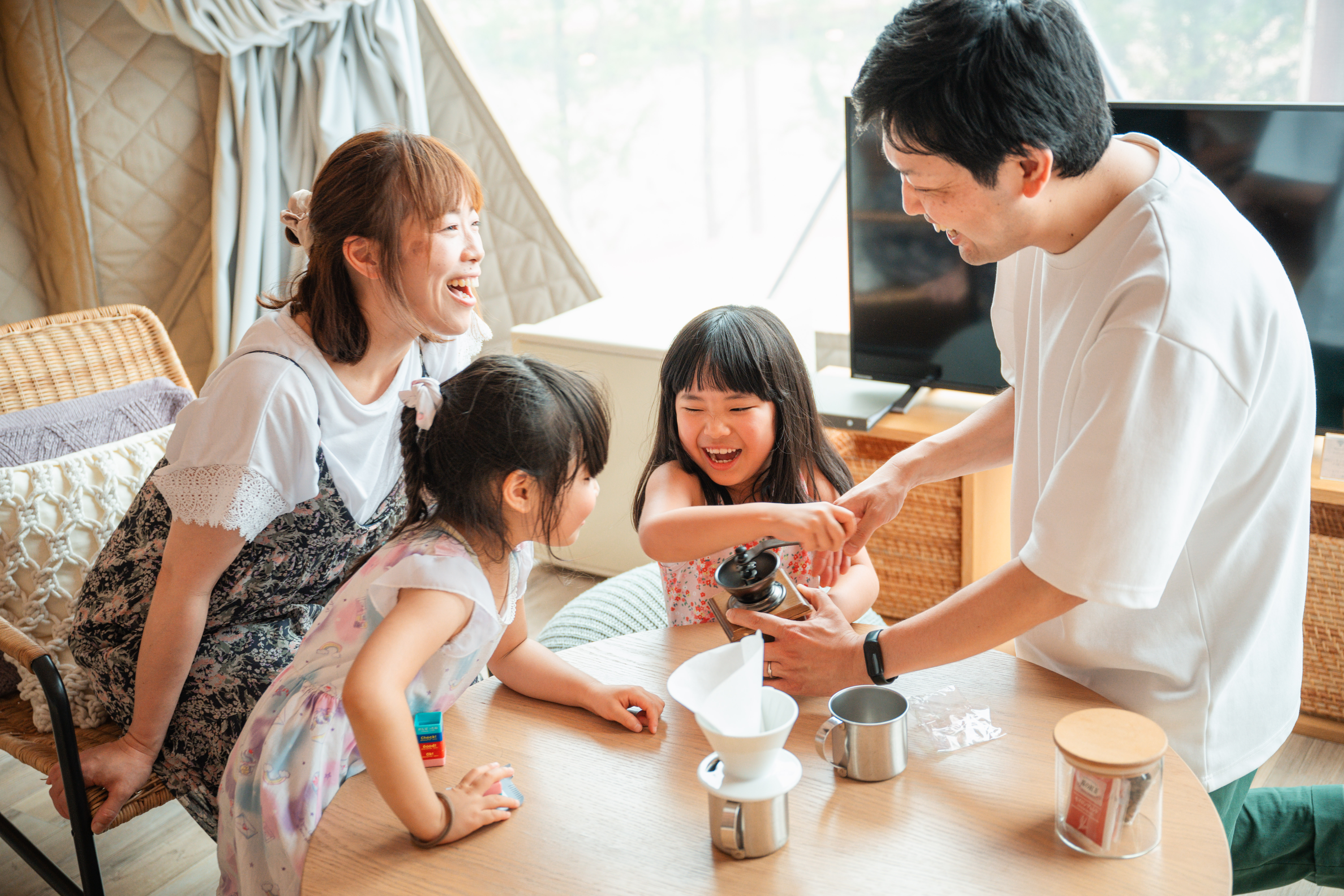 コトンひたちなかグランヴィラ：挽きたてコーヒー