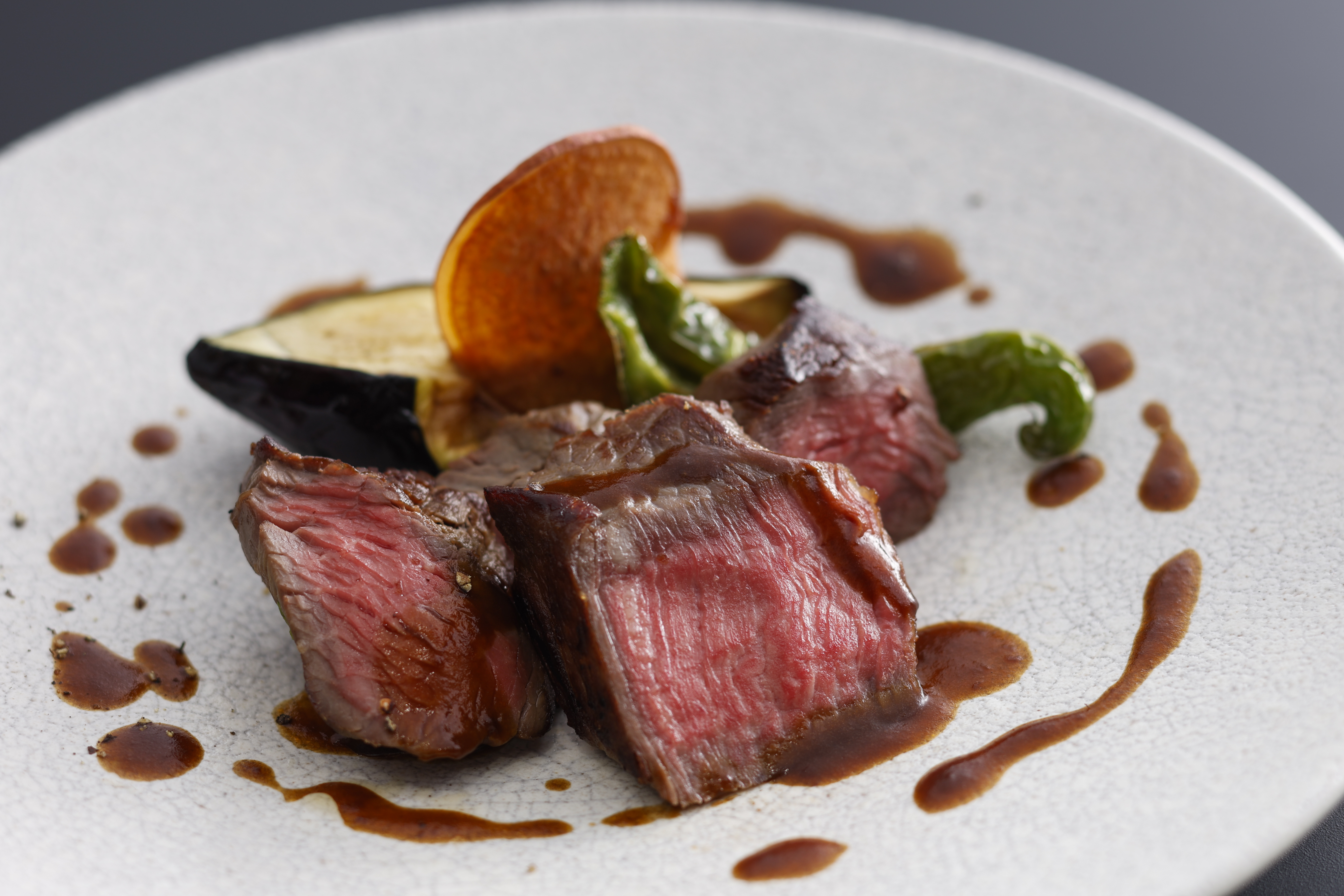 ご夕食　和牛ステーキ