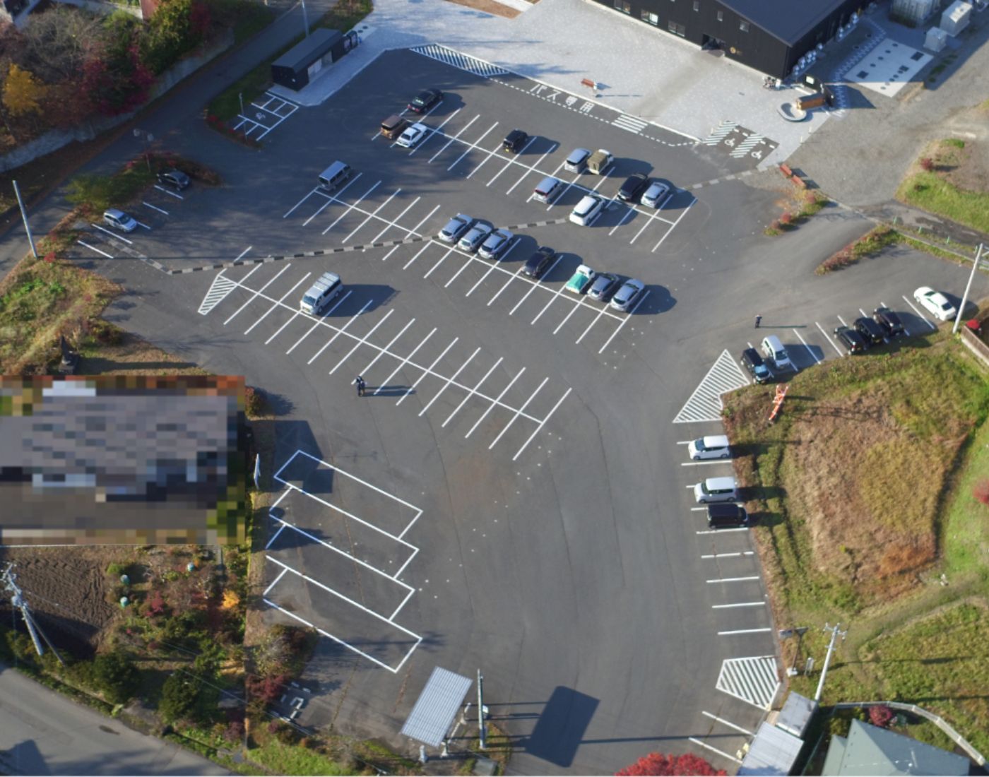 大型車両 駐車スペースあり