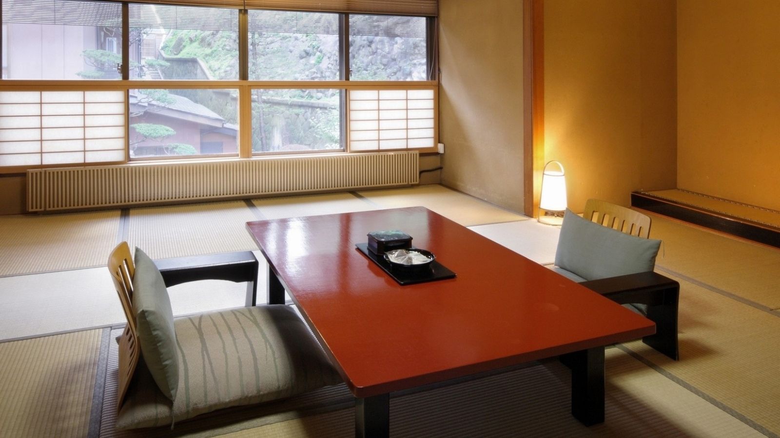 【北館和室一例】純和風客室にトイレ付き