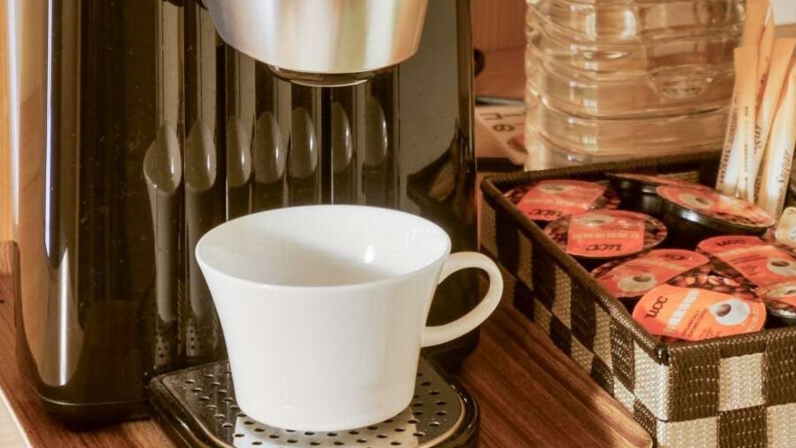 全室、お部屋でいれたてコーヒーがお楽しみいただけます