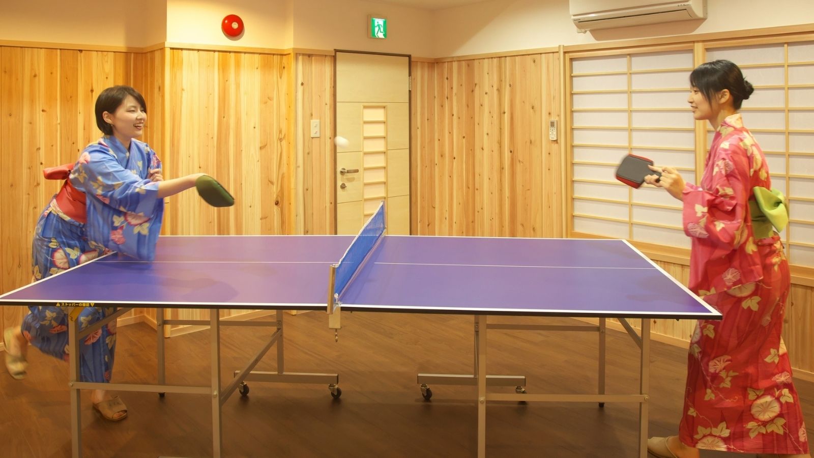 【過ごし方】温泉卓球