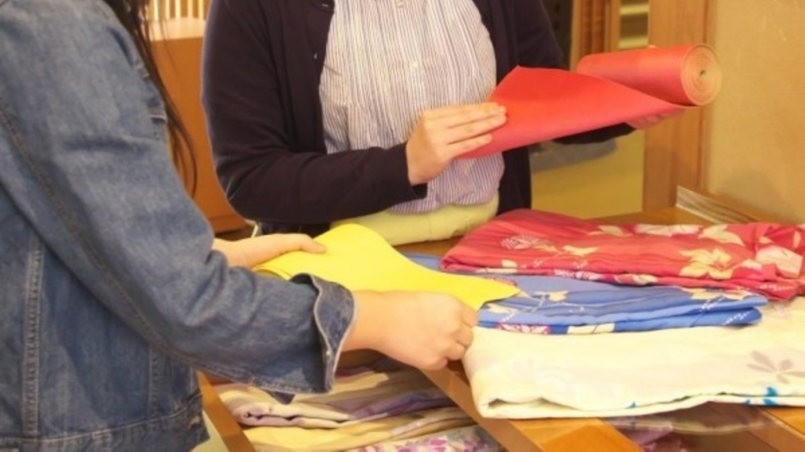 【お楽しみ】彩り浴衣でおしゃれに湯上り美人♪色とりどりの浴衣をご用意※到着時に選択・貸出料1枚324