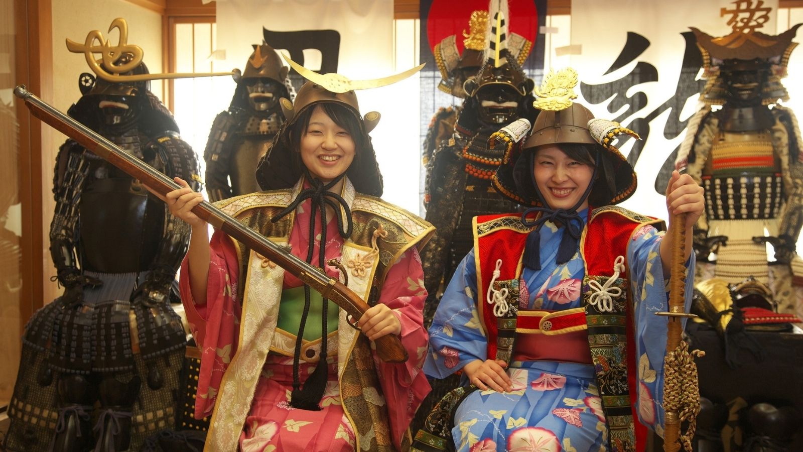 【過ごし方】甲冑の試着体験