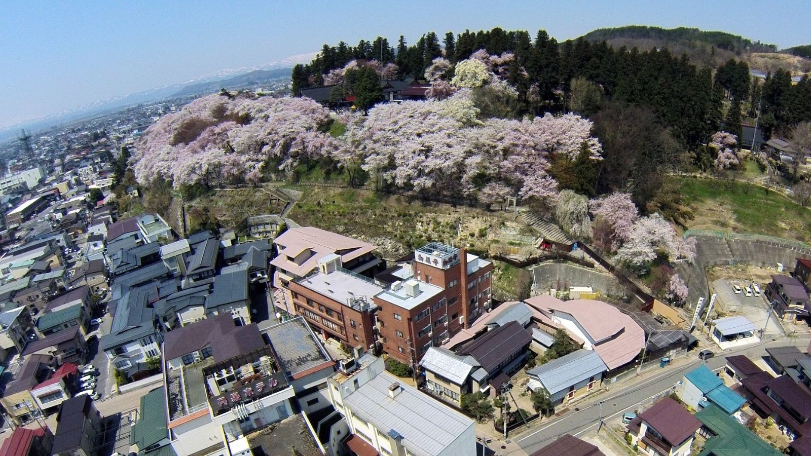 【外観】御殿守空撮