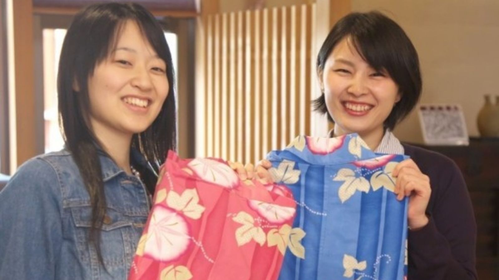 【彩り浴衣】お好きな柄を選んで、今宵はちょっとおしゃれに湯上り美人♪到着時に選択・貸出料1枚315円