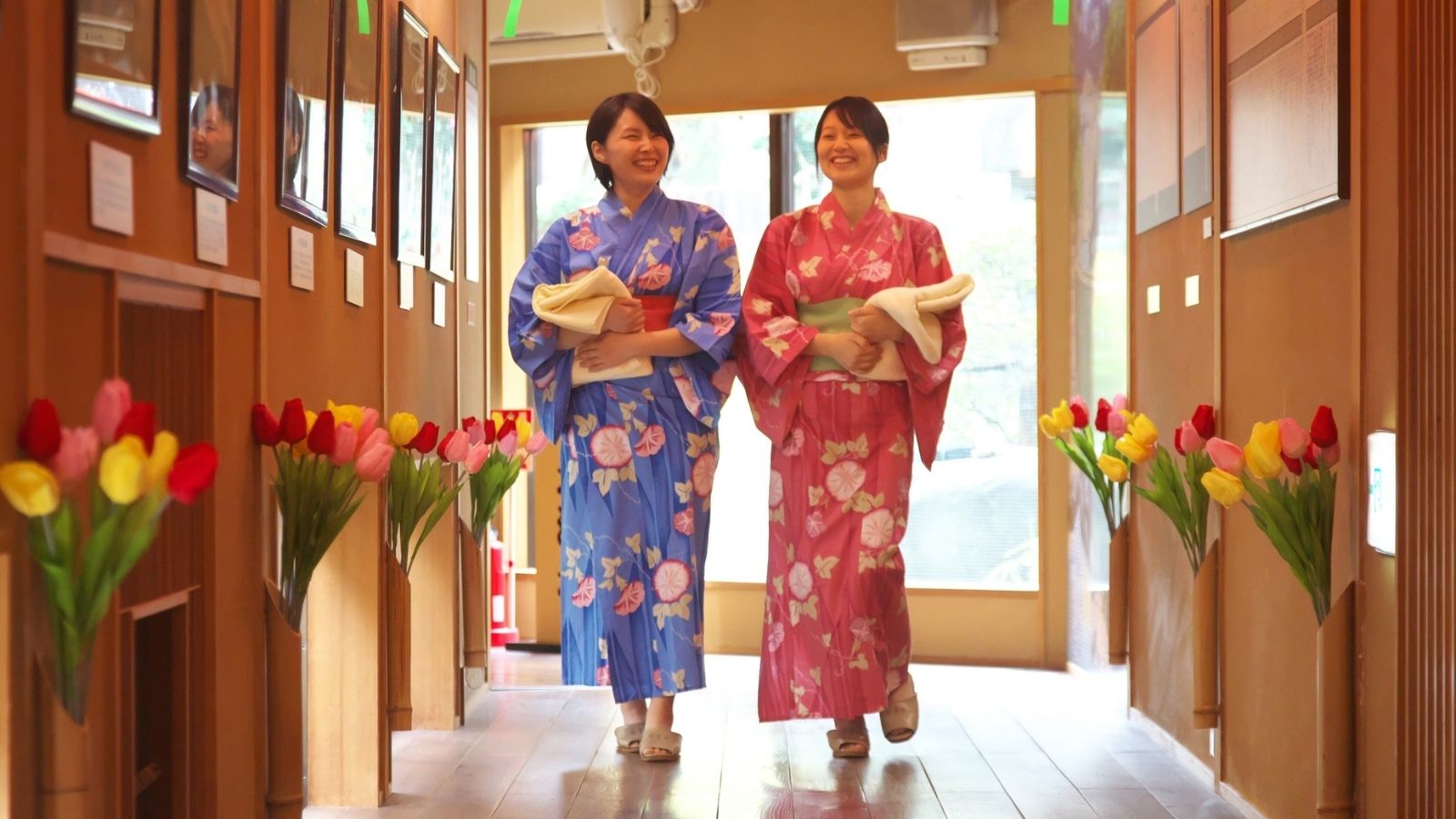 【過ごし方】いざ！大浴場へ♪