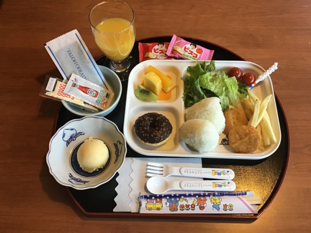 会席　お子様プレートイメージ（幼児向け）