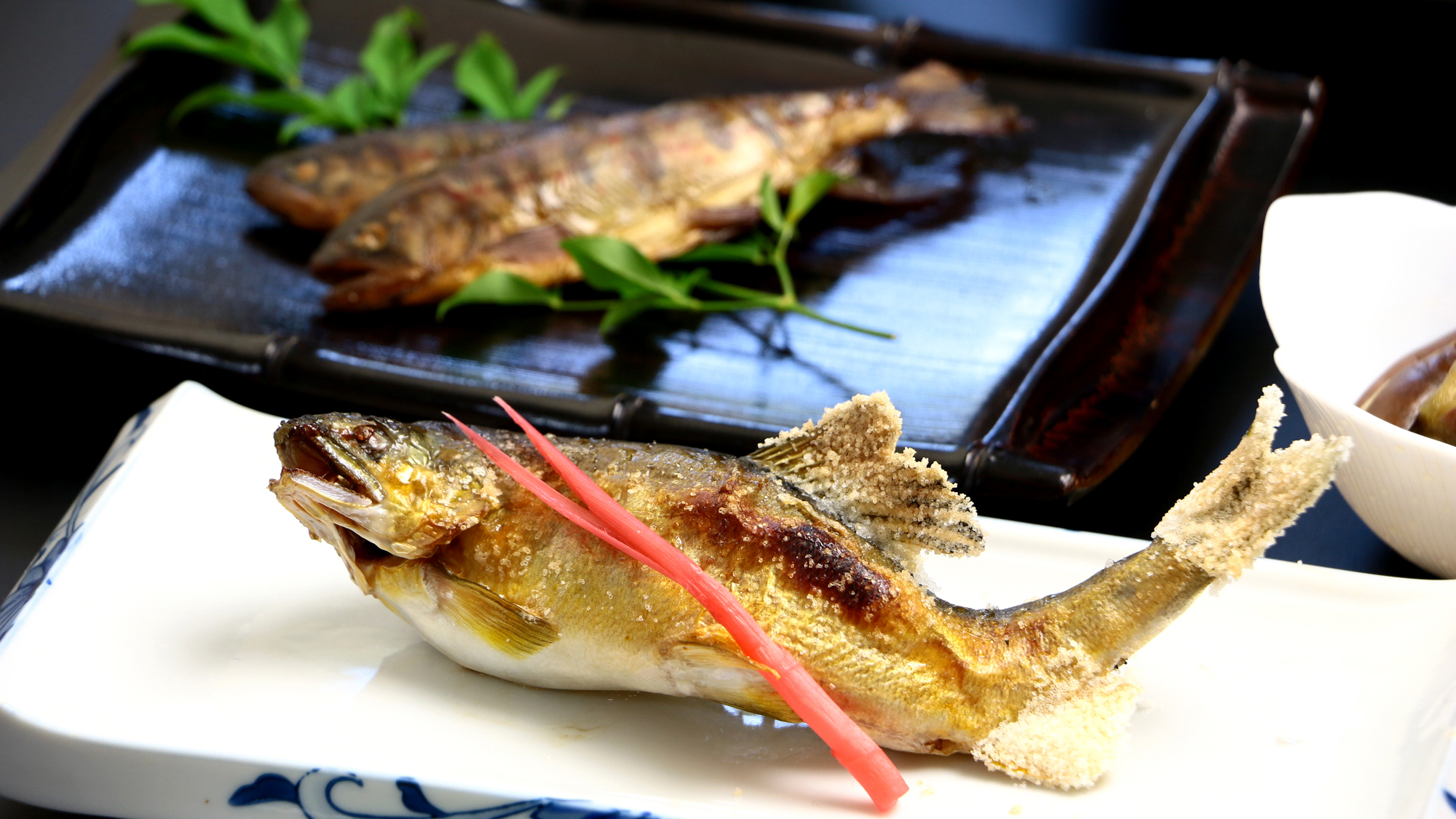 【料理イメージ】岐阜の子持ち鮎。岐阜で食べる鮎は特別です