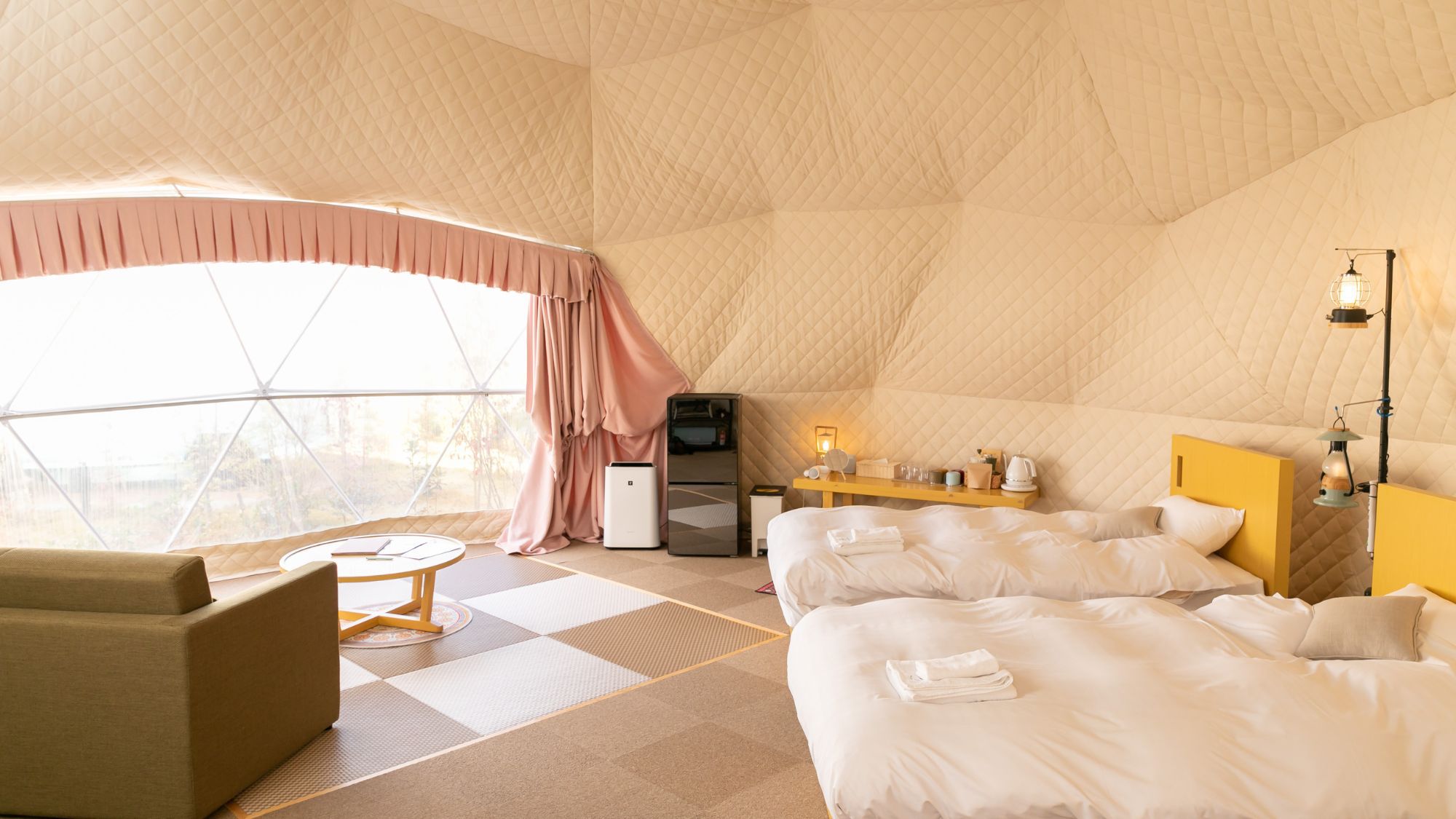 【楽天スーパーSALE】＜一泊二食付基本プラン＞那須高原でグランピング！！豪華なBBQを満喫！！