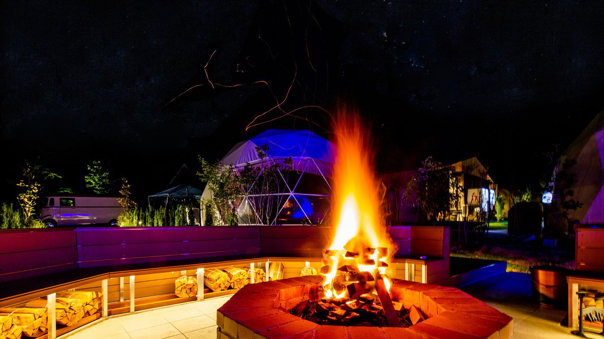 ＜一泊二食付基本プラン＞那須高原でグランピング！！豪華なBBQを満喫！！