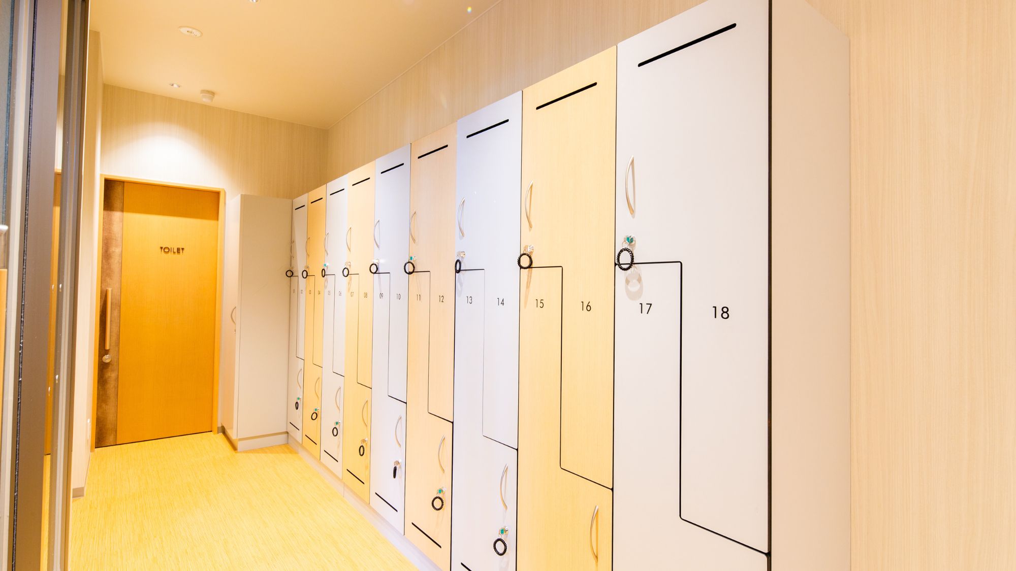 【大浴場】脱衣所