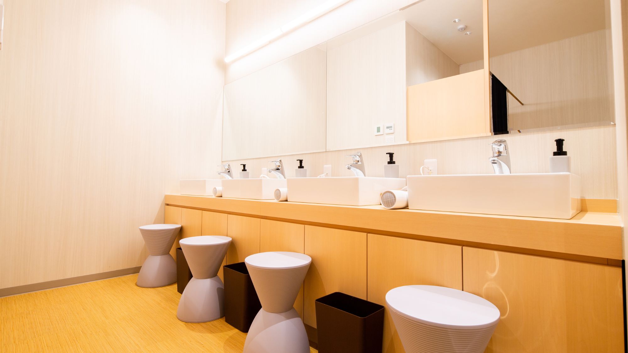 【大浴場】洗面所