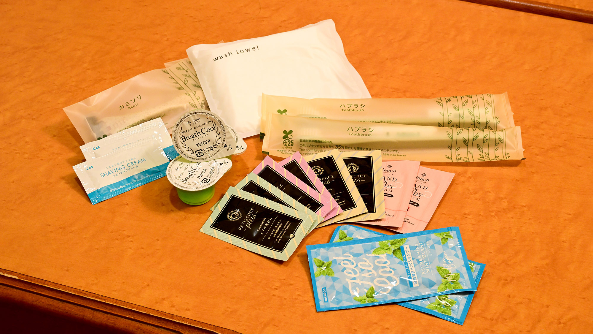 ・【アメニティ】スーッとミントを感じる冷感シャンプーもご用意しております（数量限定）