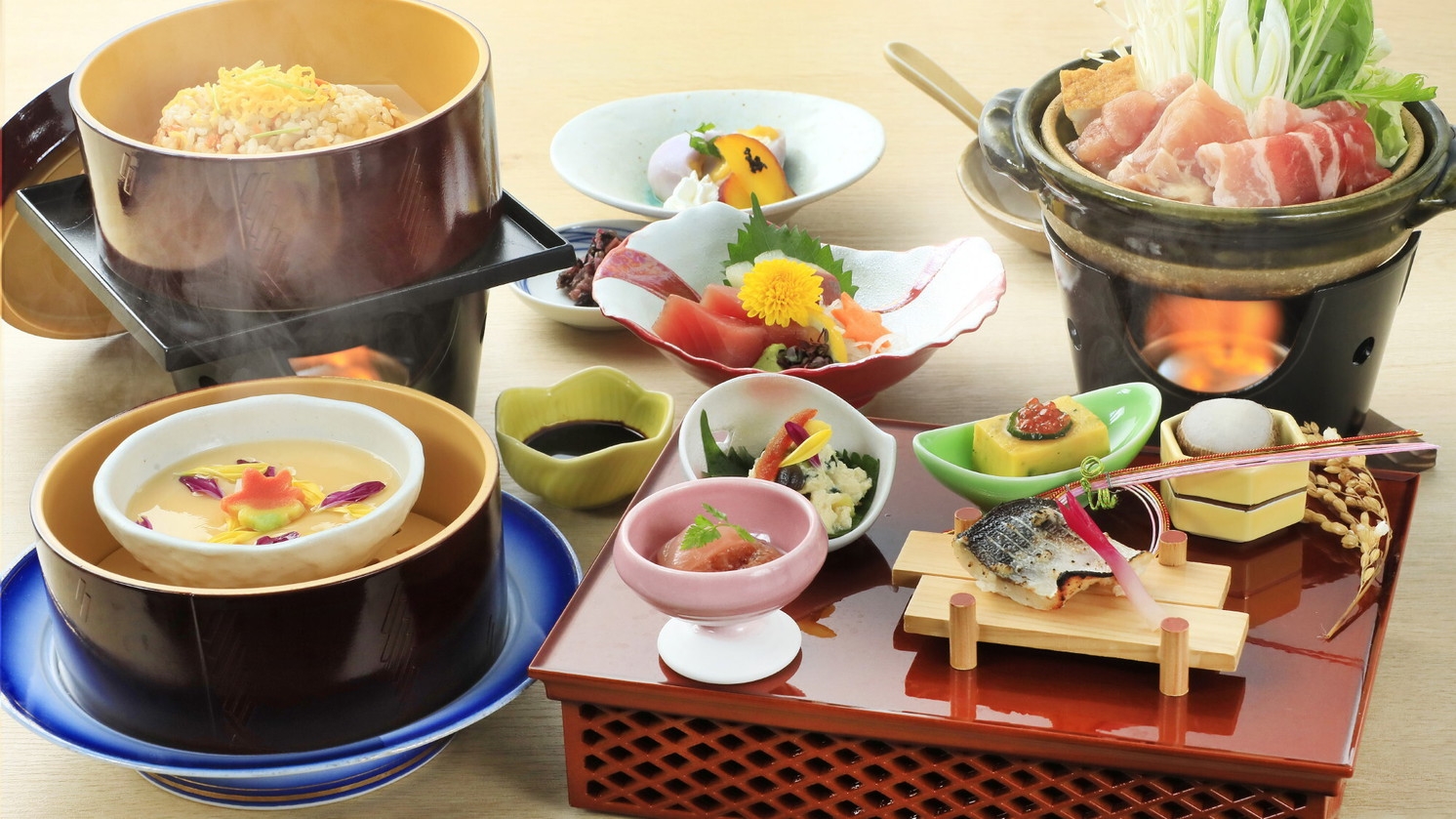 【山陰・山陽地方限定】お手軽津和野　お日にち限定プラン＜1，100円OFF×美味少量会席▼＞