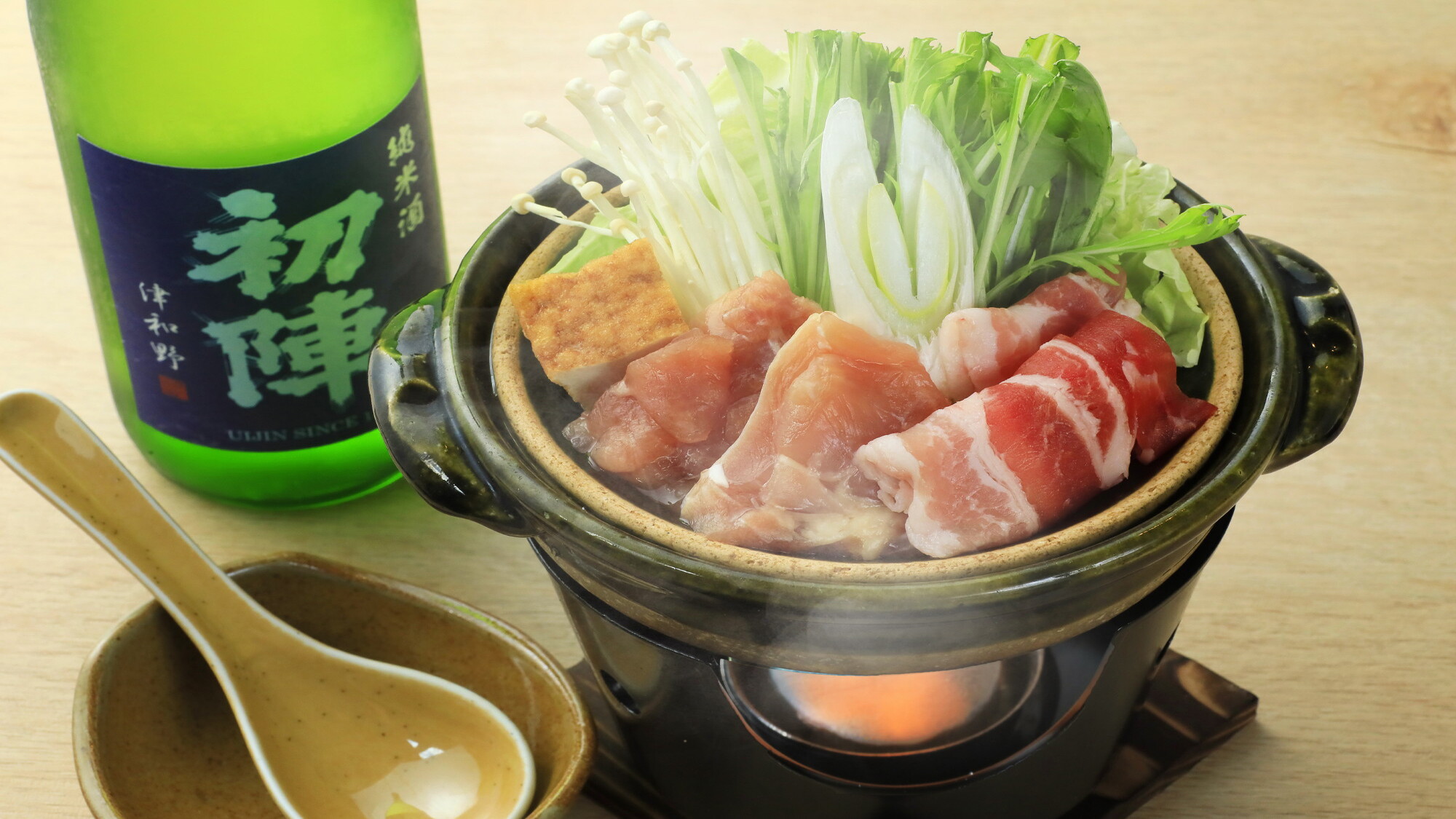 【ご夕食】一品＜地酒酒粕の酒蔵鍋＞（一例）