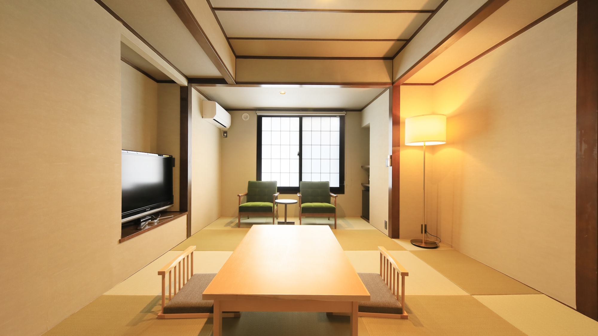 【スタンダード和室】コンパクトにまとまった2名定員の和室（一例）