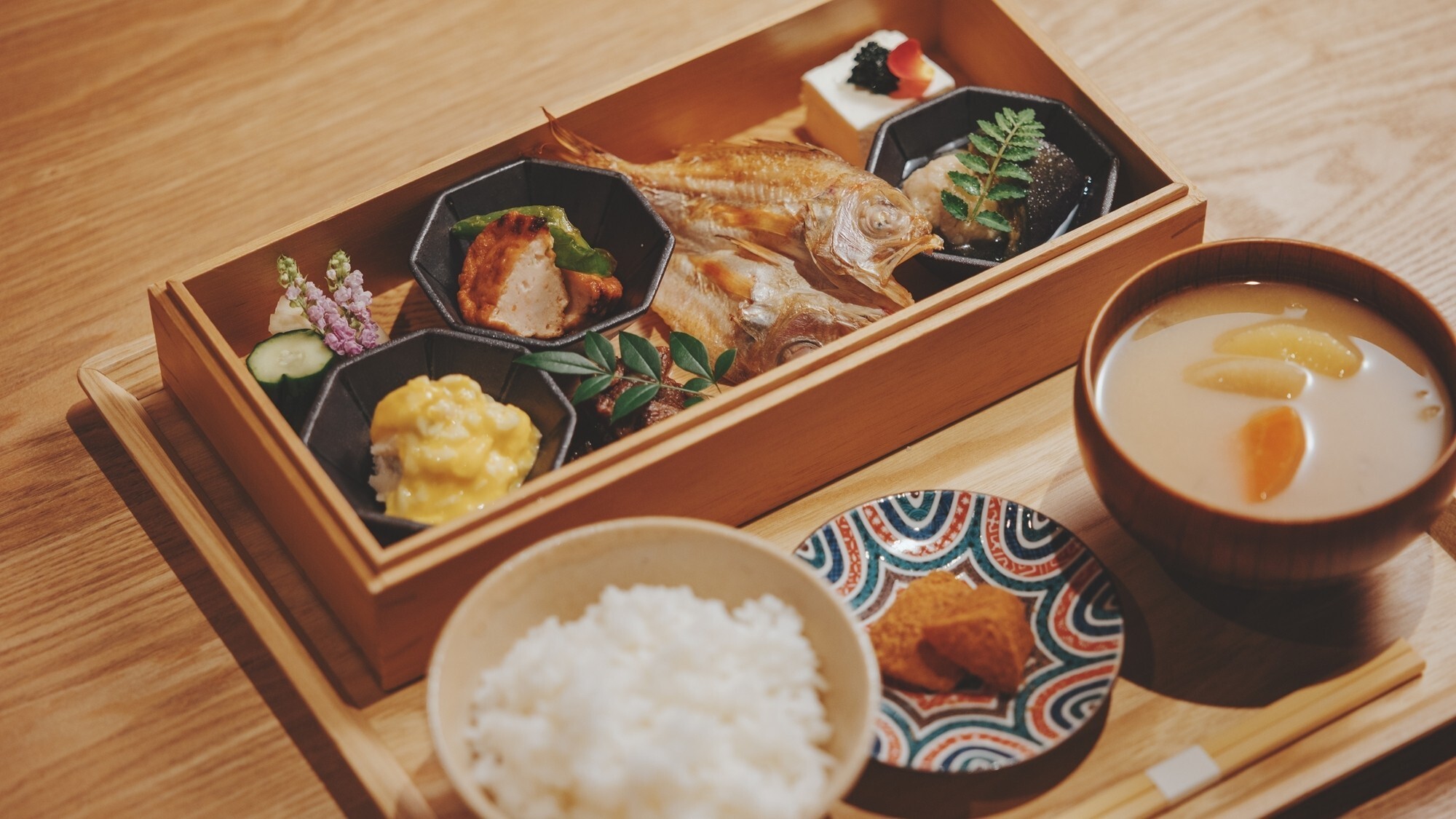 [朝食]2泊目以降はおかずを変更してご提供いたします。