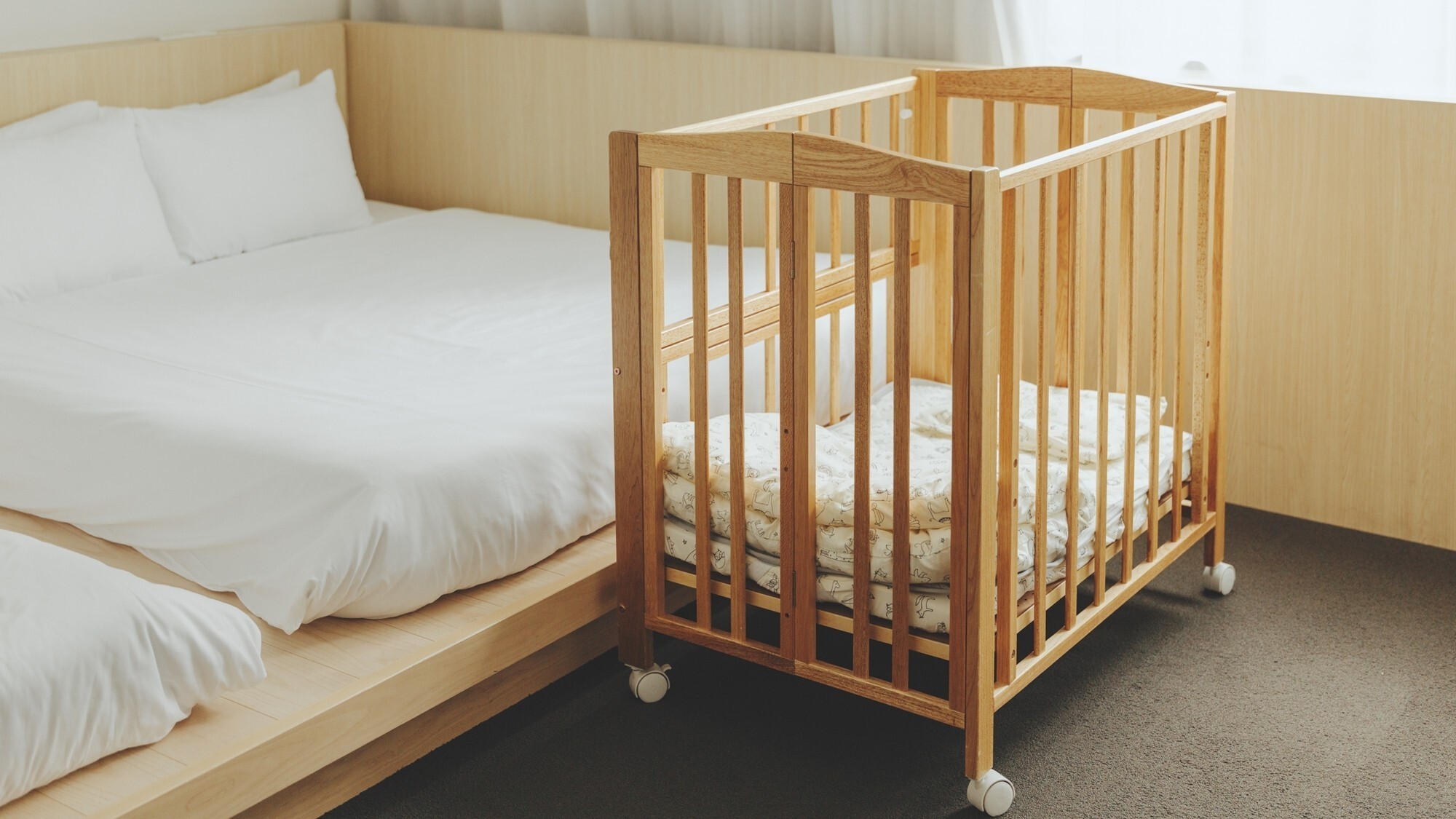 [お子様向け貸出品]ベビーベッド　※数量限定・先着順でのお貸出しとなります。