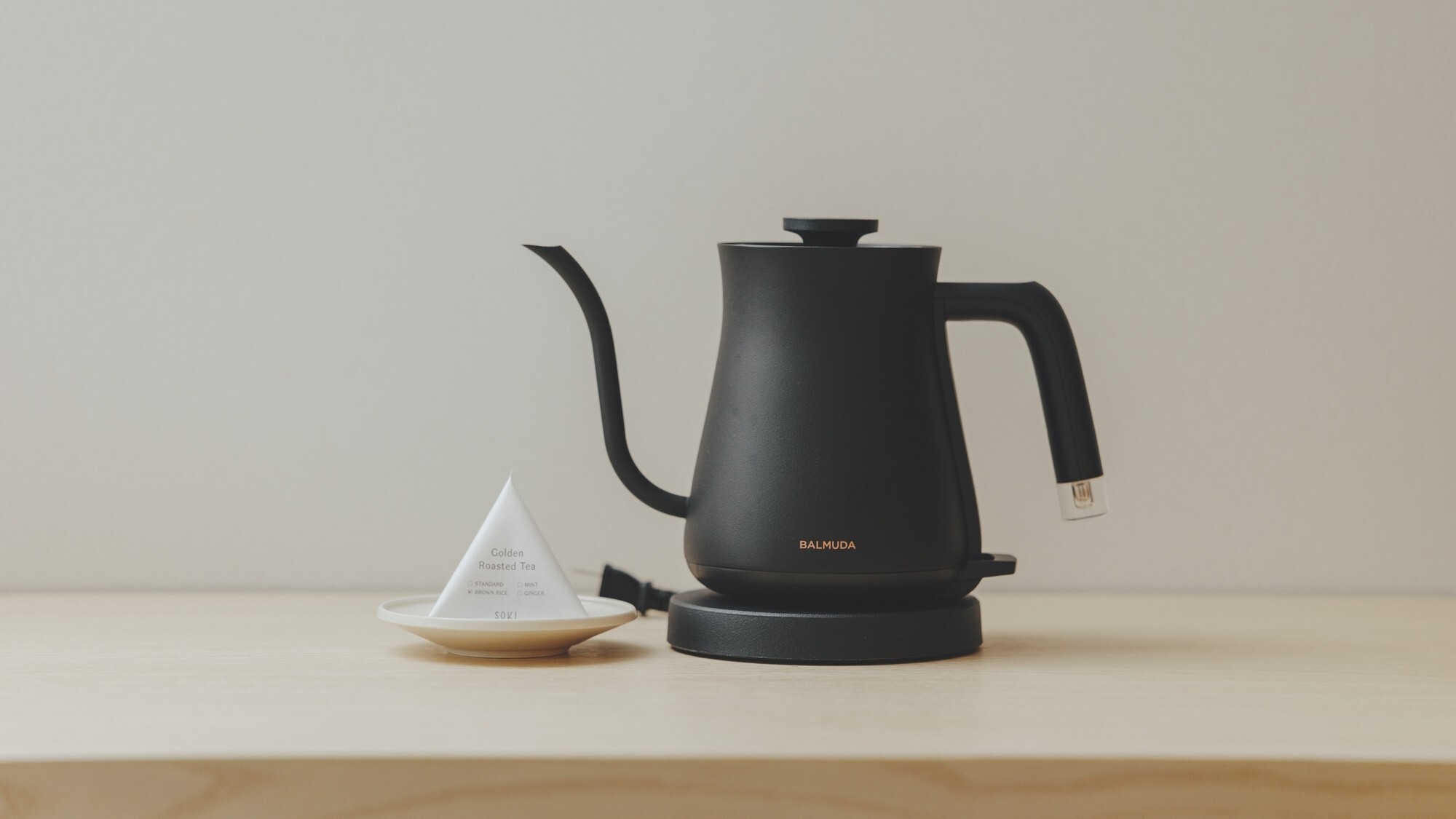 [アメニティ]金棒茶SHUN・電気ケトル