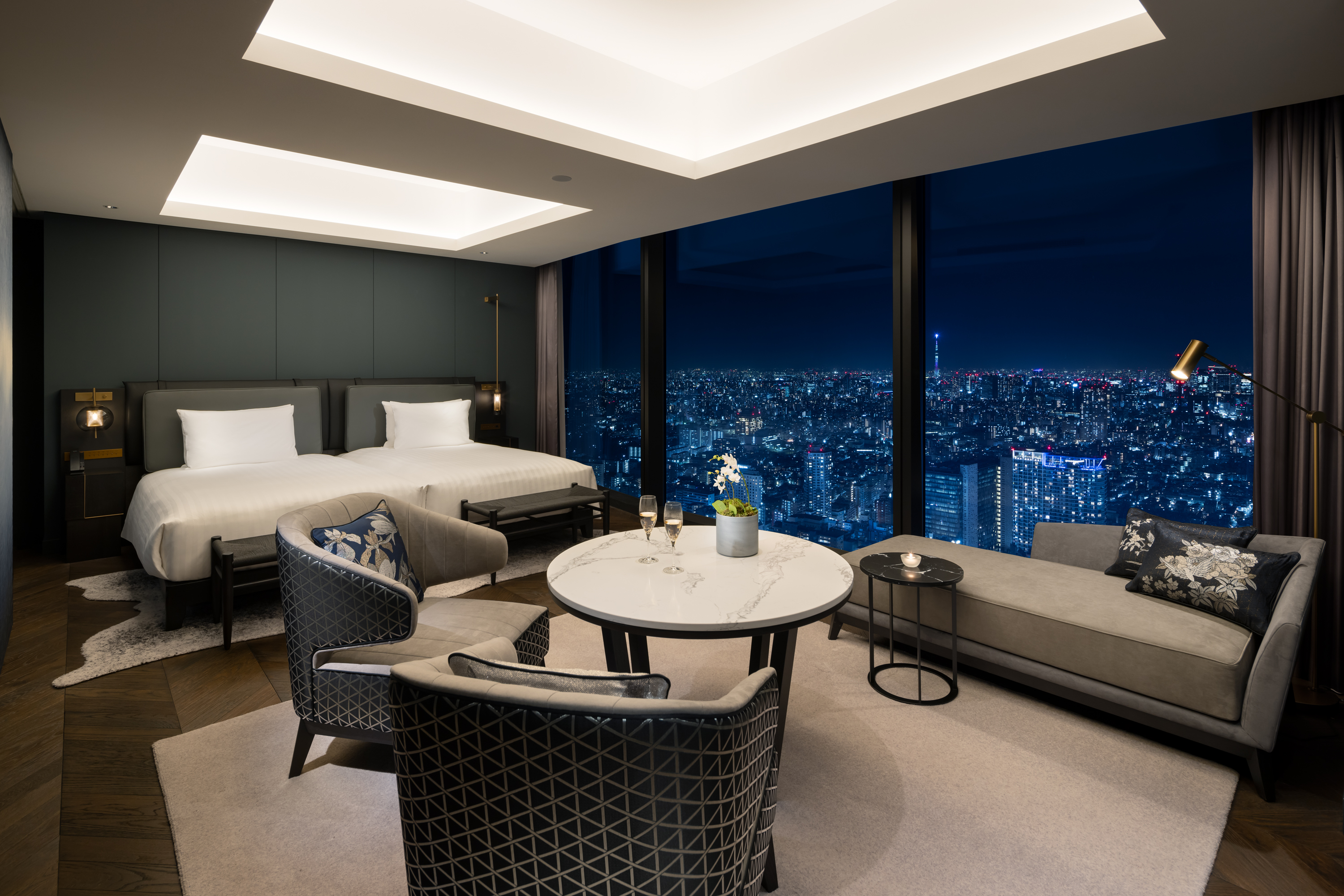 BELLUSTAR TOKYO, A Pan Pacific Hotel(部屋(ベッドルーム))