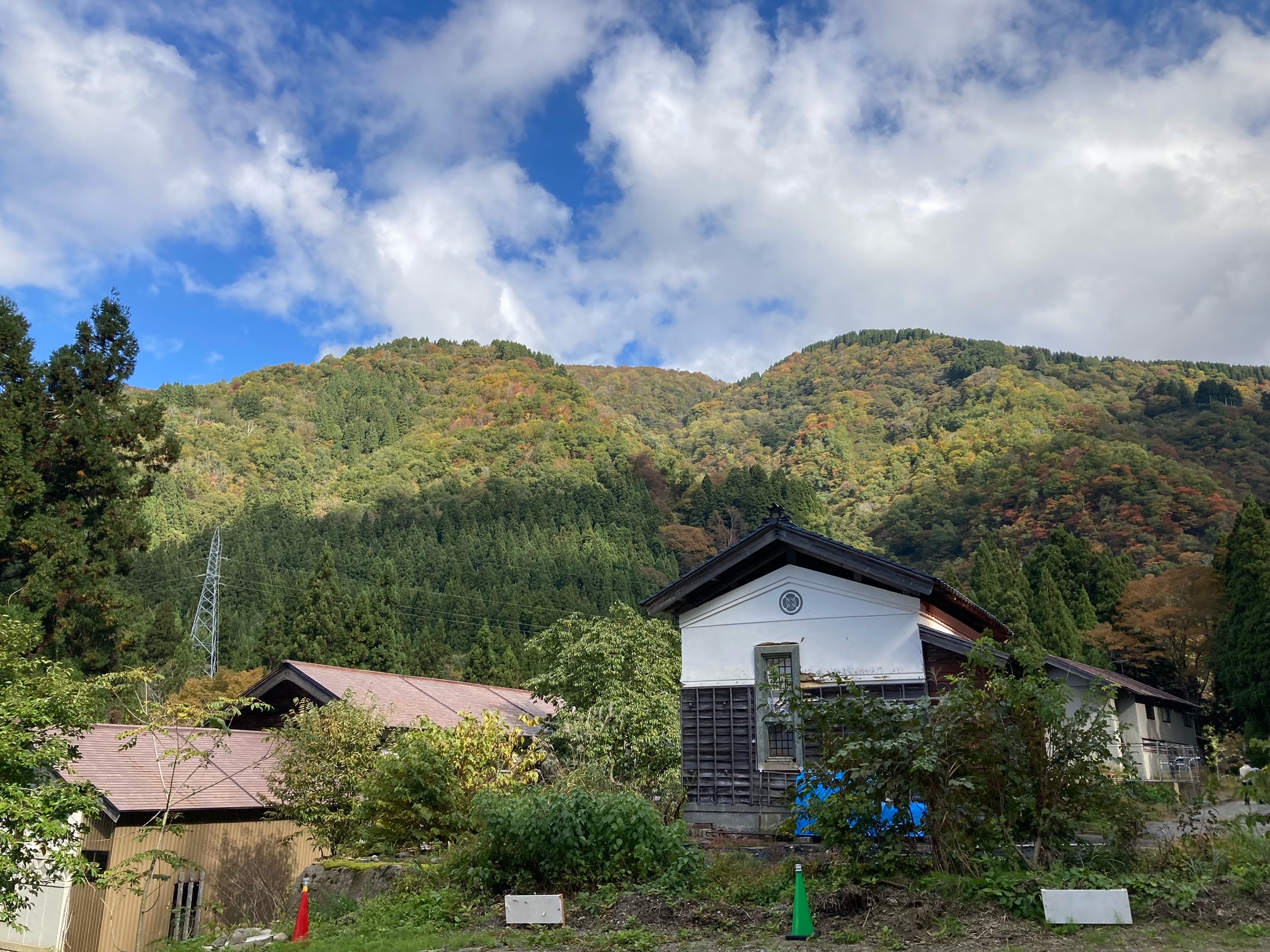 当館から見える山々の景色