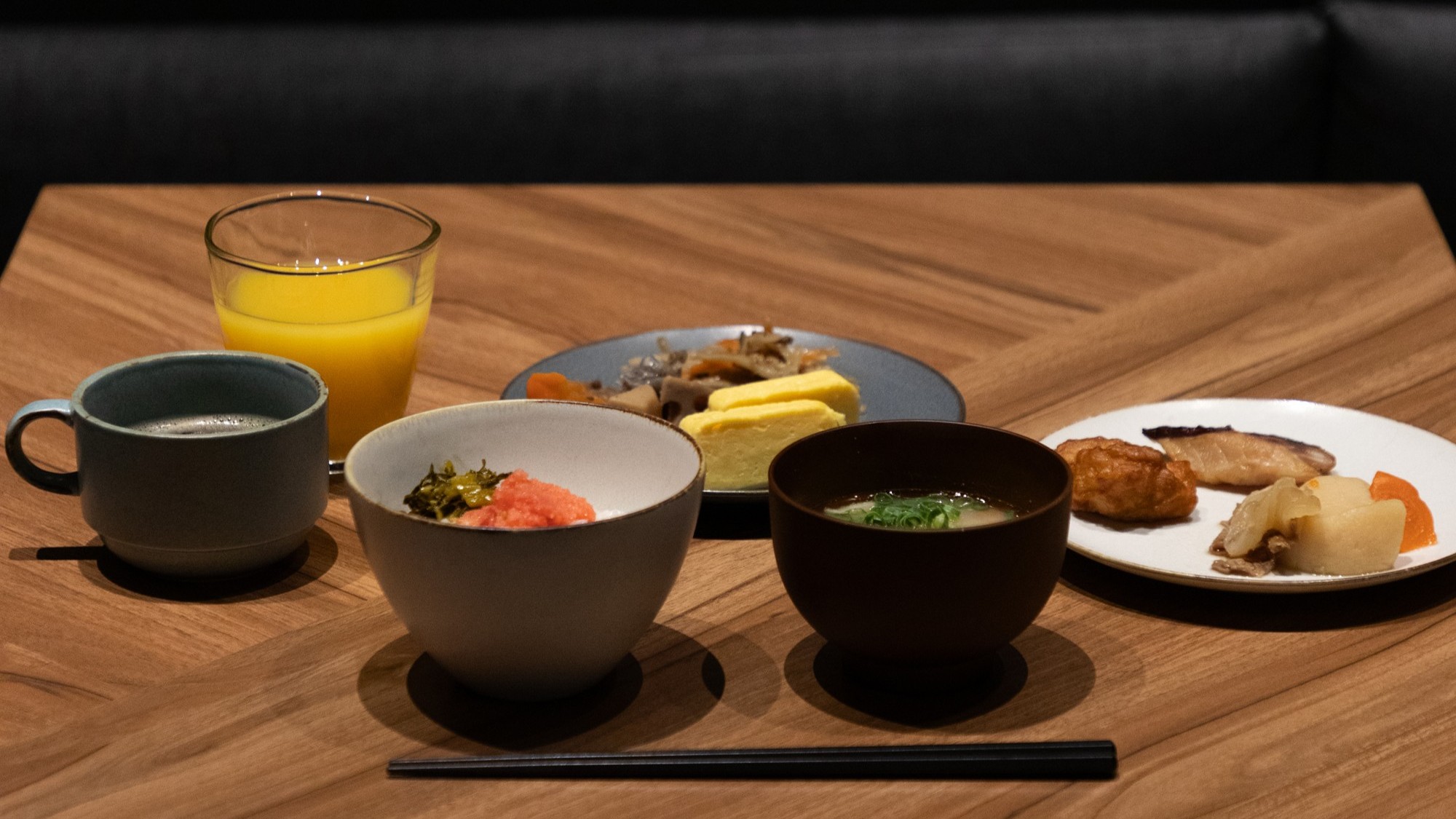 【朝食/和食メニュー】和の心を感じる朝食で、心温まるひとときを。