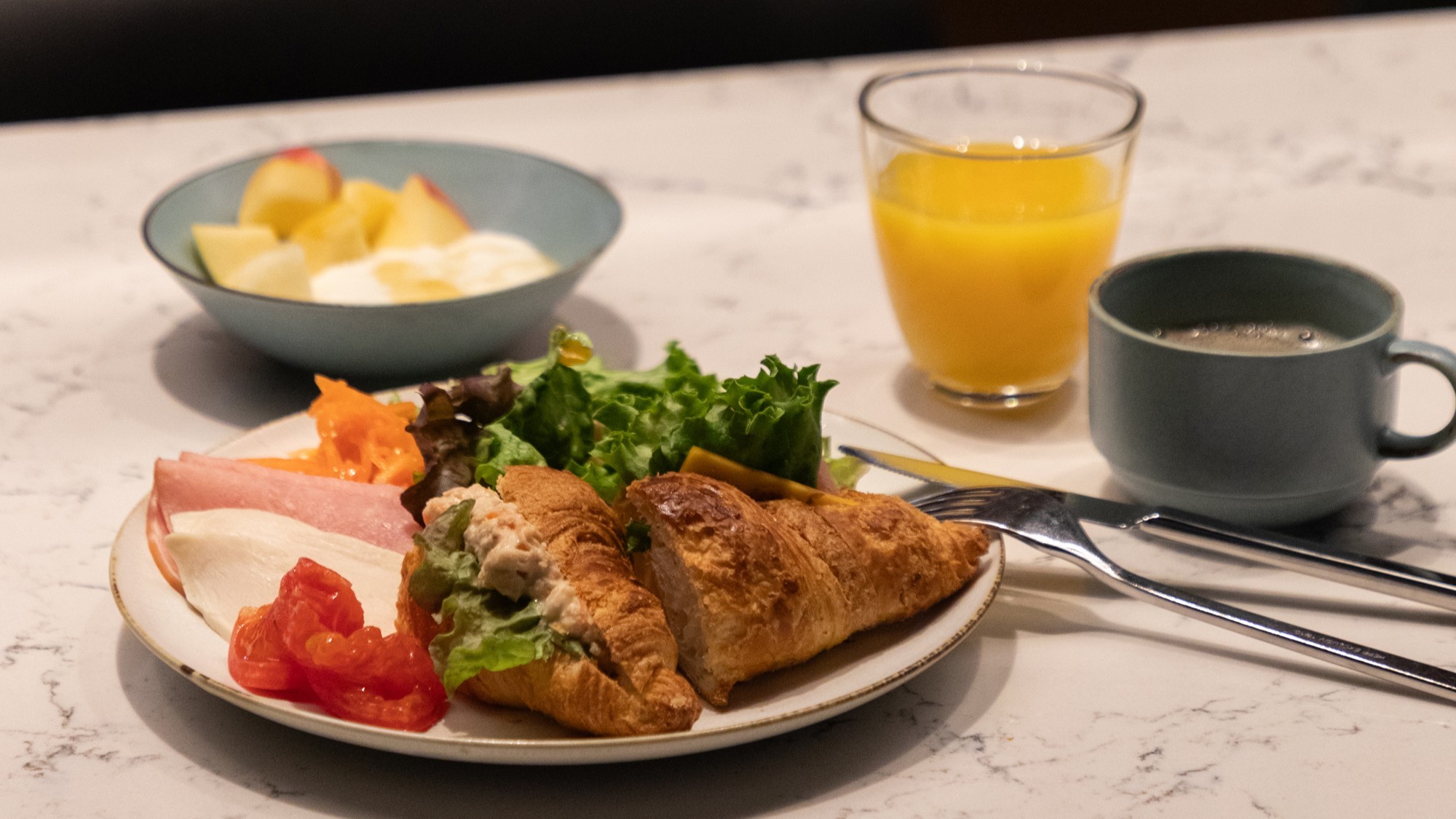 【朝食/洋食メニュー】ビュッフェスタイルのいいところは、お好きなものをお好きなように♪