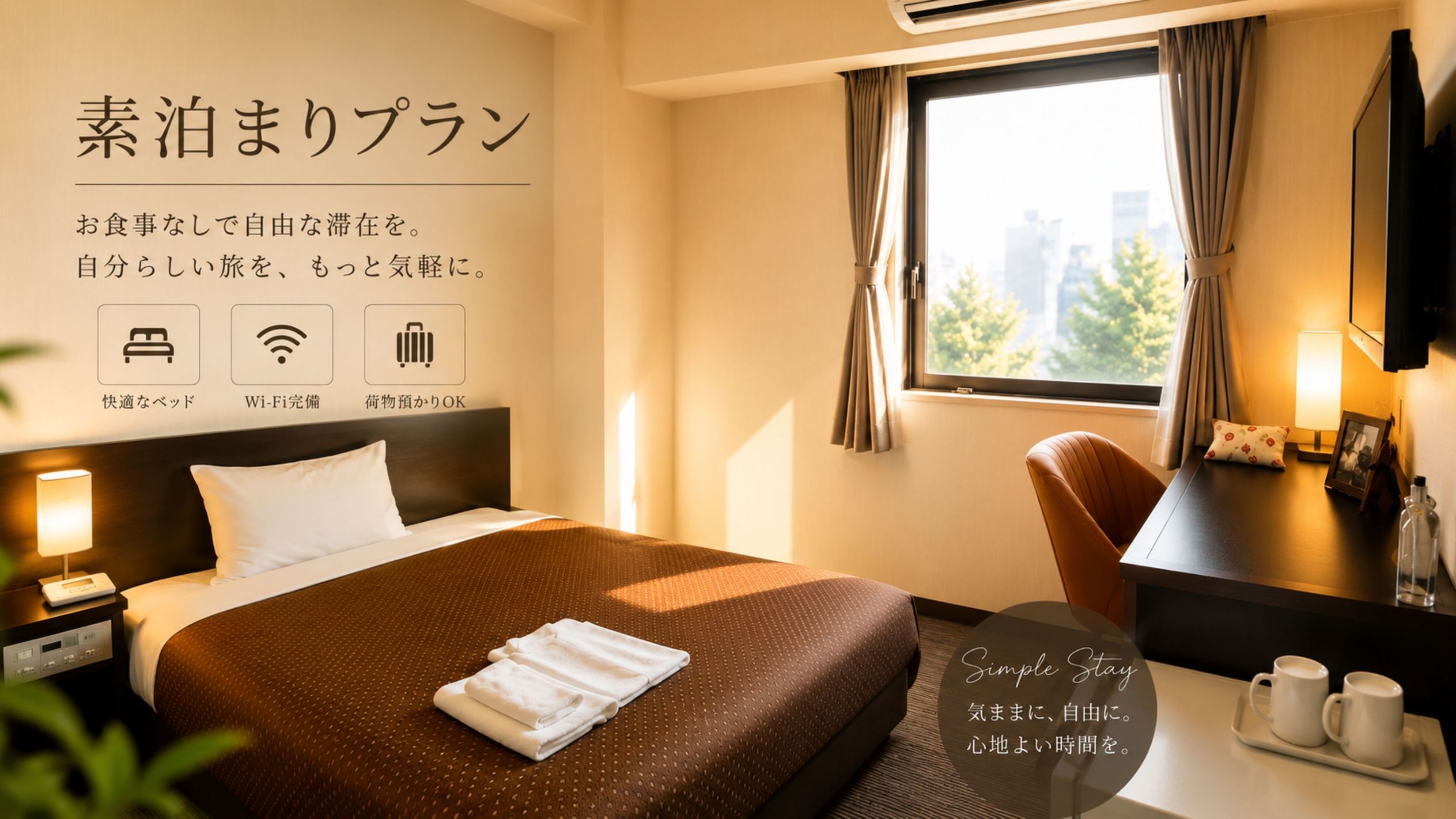 【定番素泊り】各線「一宮駅」から徒歩10分！ビジネス・観光に◎小学生まで添い寝無料☆
