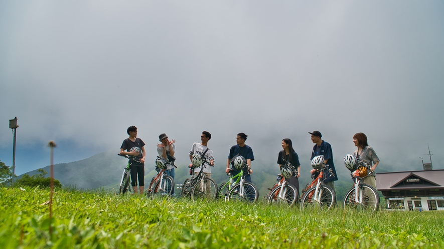 ・マウンテンバイクのご予約は斑尾バカンスビレッジアクティビティセンター@Chamonixまで！