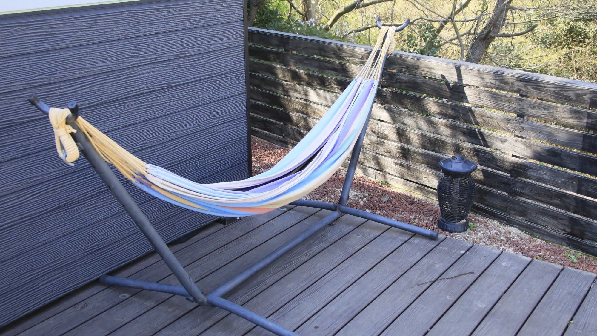 ◆ハンモックで揺られ、雄大な自然を感じる贅沢な時間をお過ごしください。