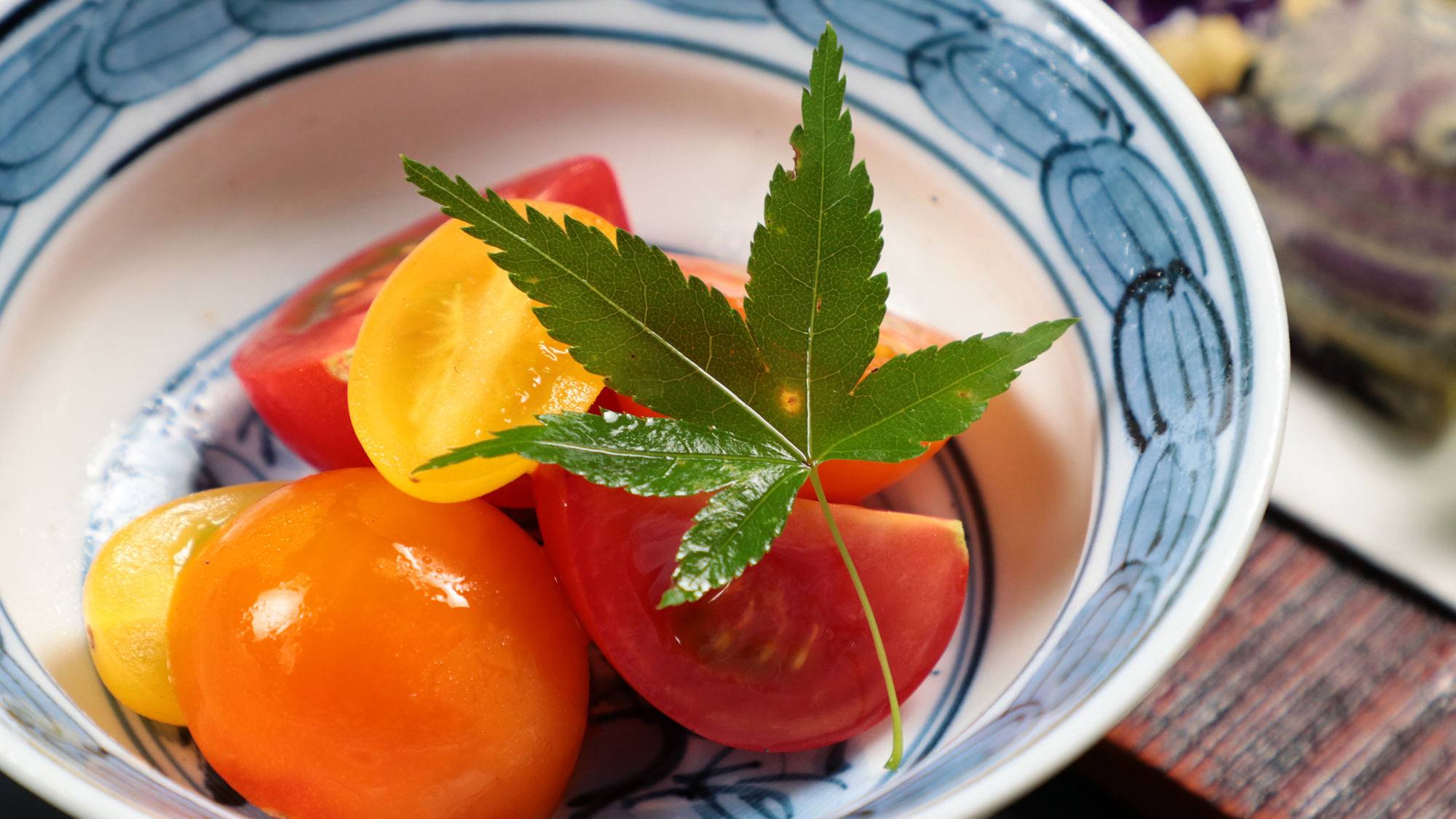 【お料理】　箸休　フルーツトマト *