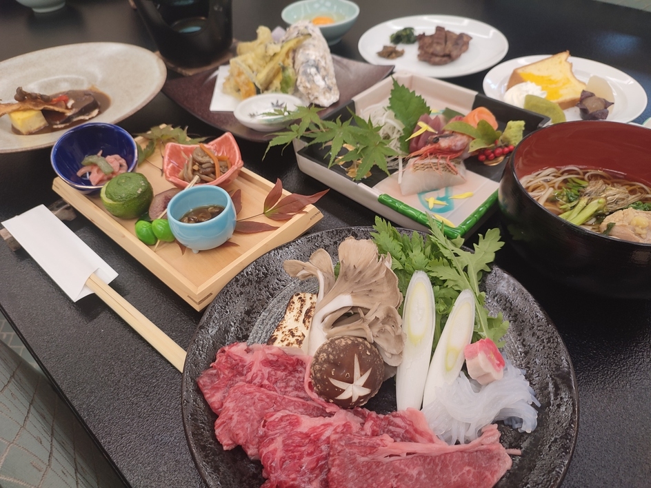 【2食付♪年末年始限定】仙台牛のすき焼きも！のんびり湯ったり豪華絢爛☆特別会席プラン