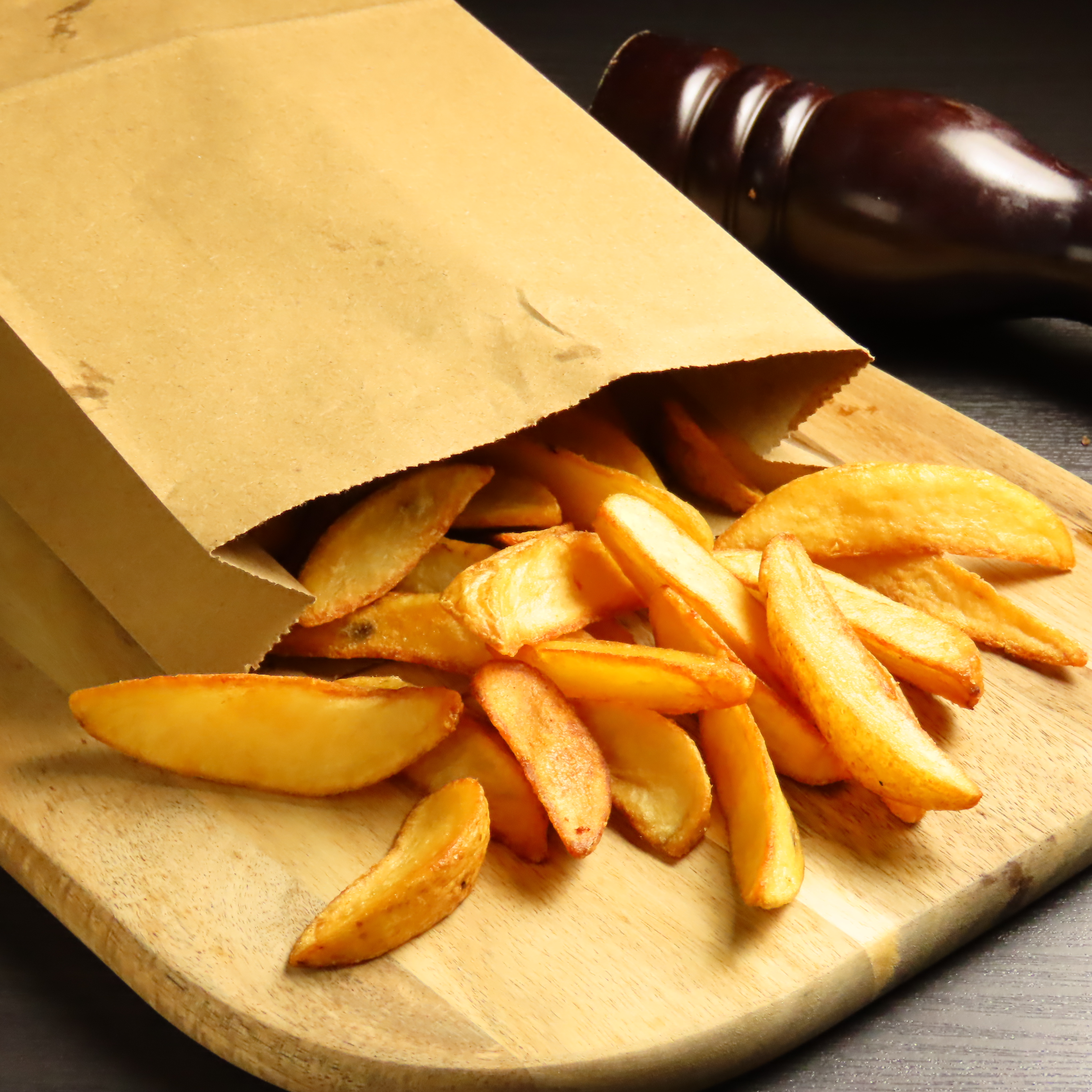 シャカシャカするポテト