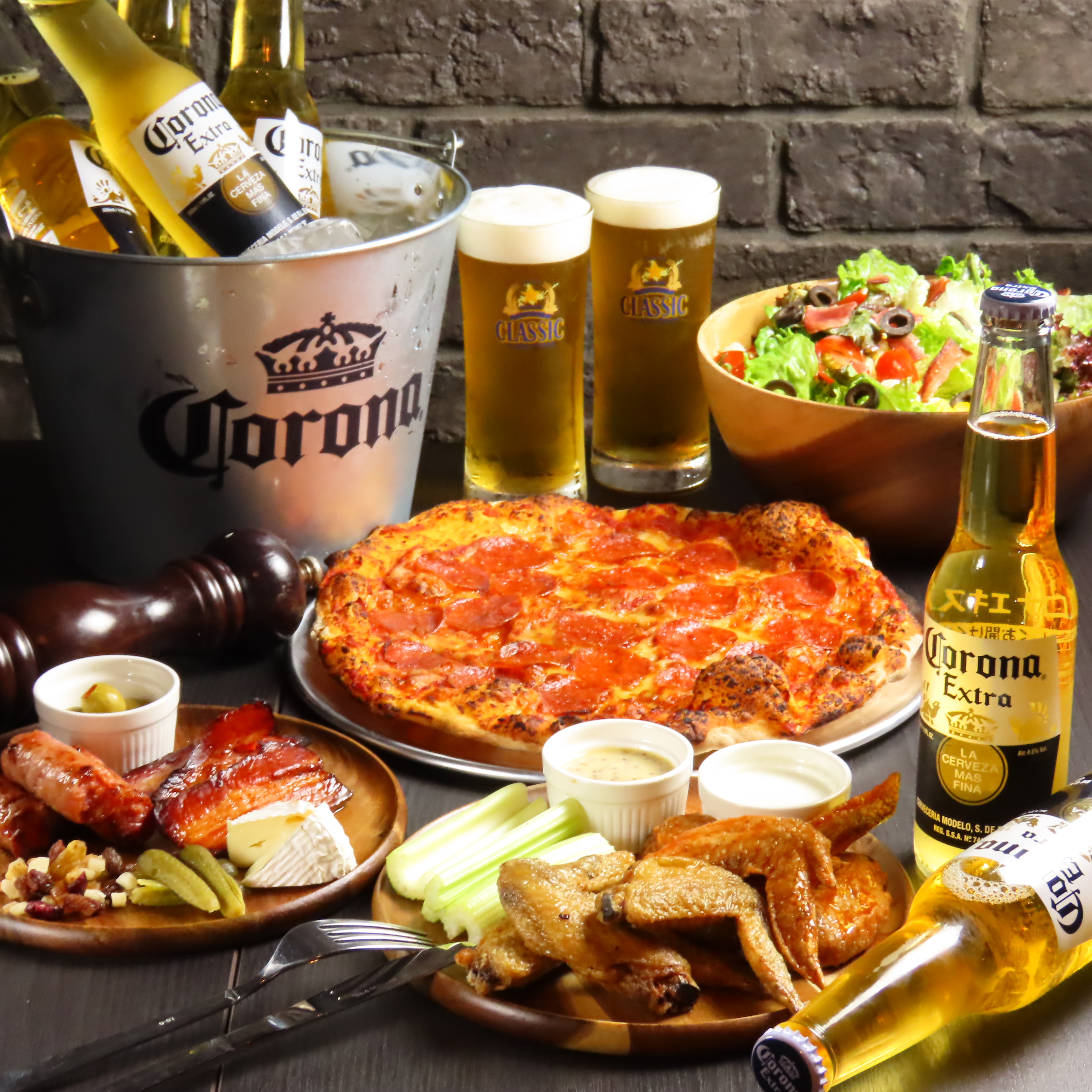 レストランでのお食事