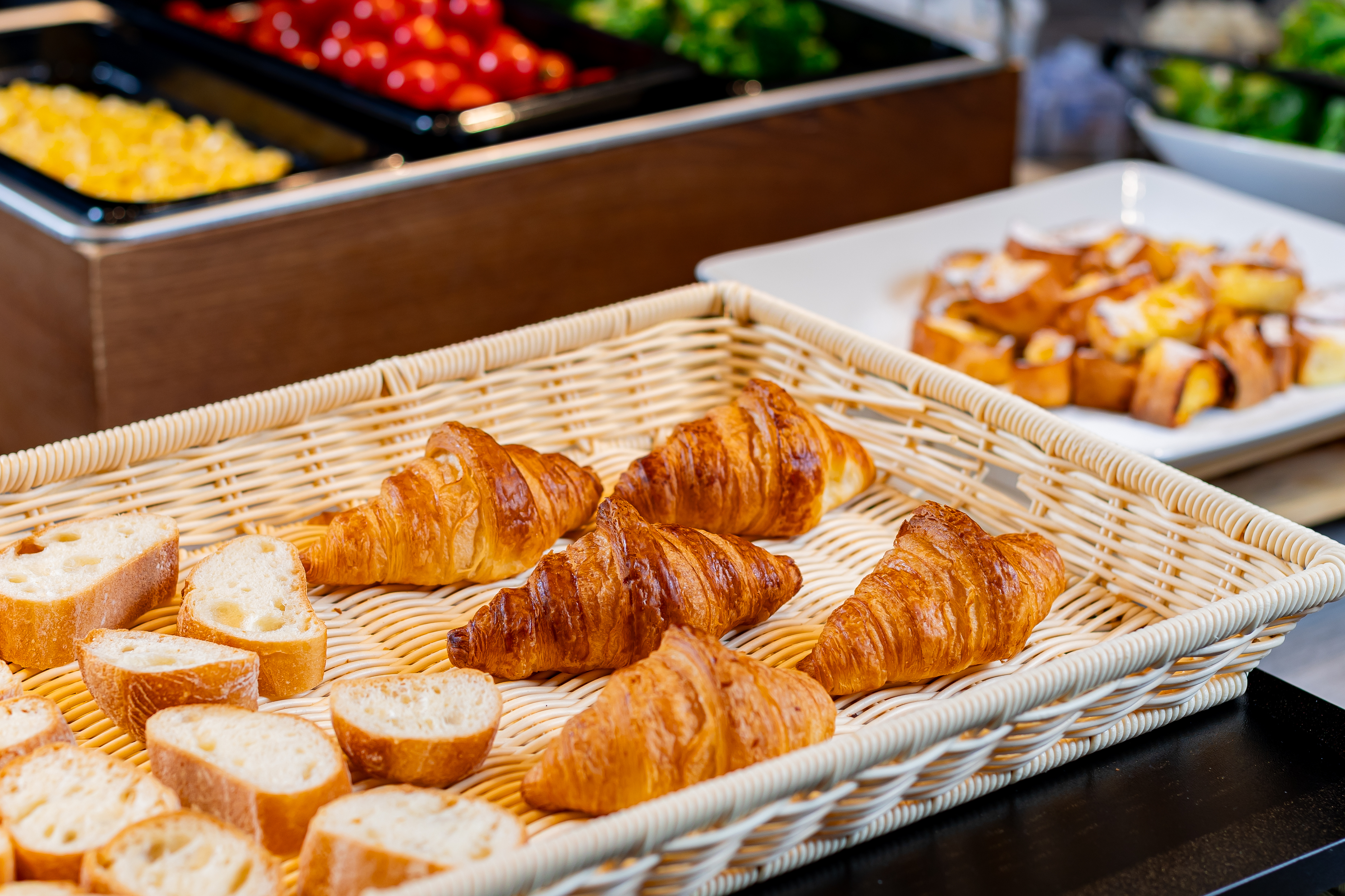 朝食ビュッフェ