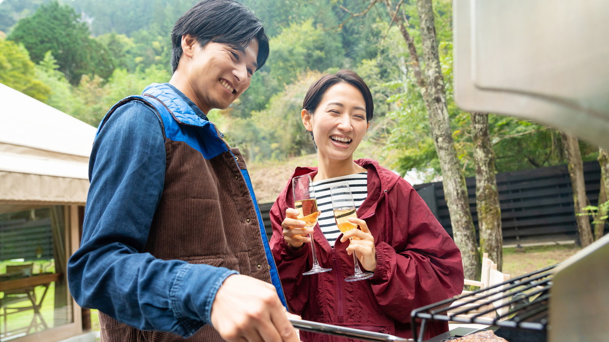 【大勢で楽しむ！福島県産和牛BBQ＆採れたて新鮮野菜】1泊2食付きグループ＆ファミリープラン