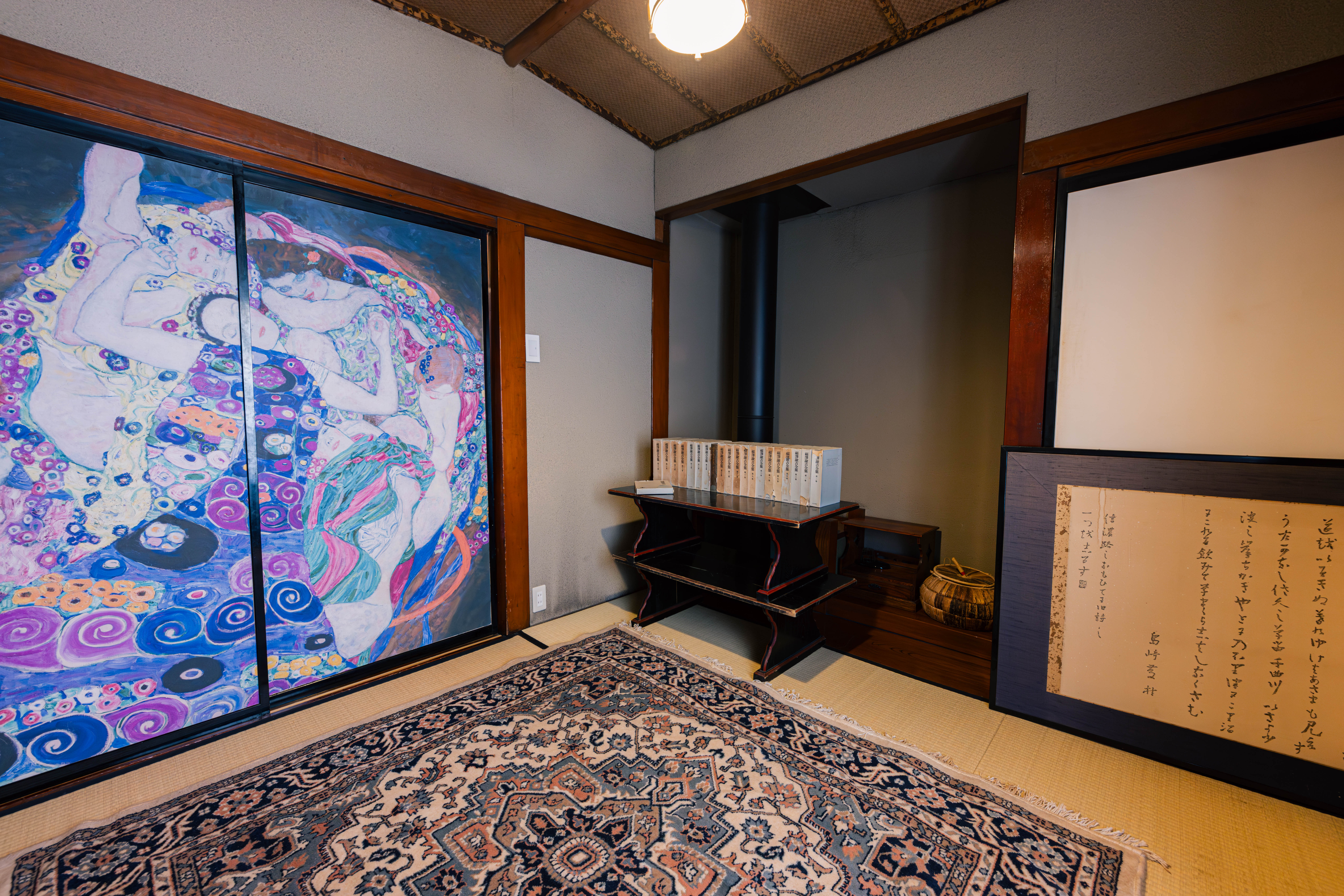 書斎　大人数の場合はこちらにも泊まれます