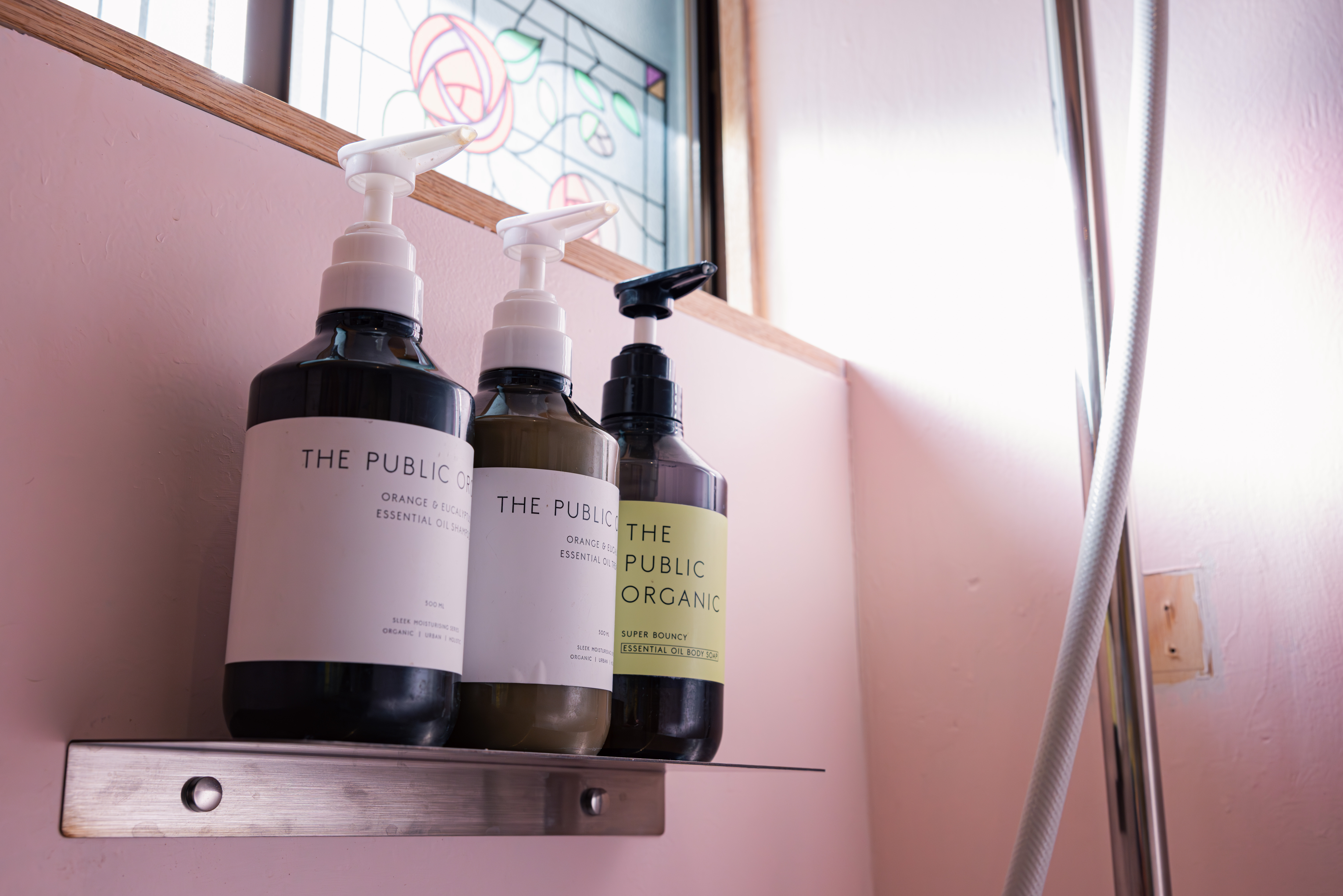 オーガニックのシャンプー、トリートメント、ボディソープ