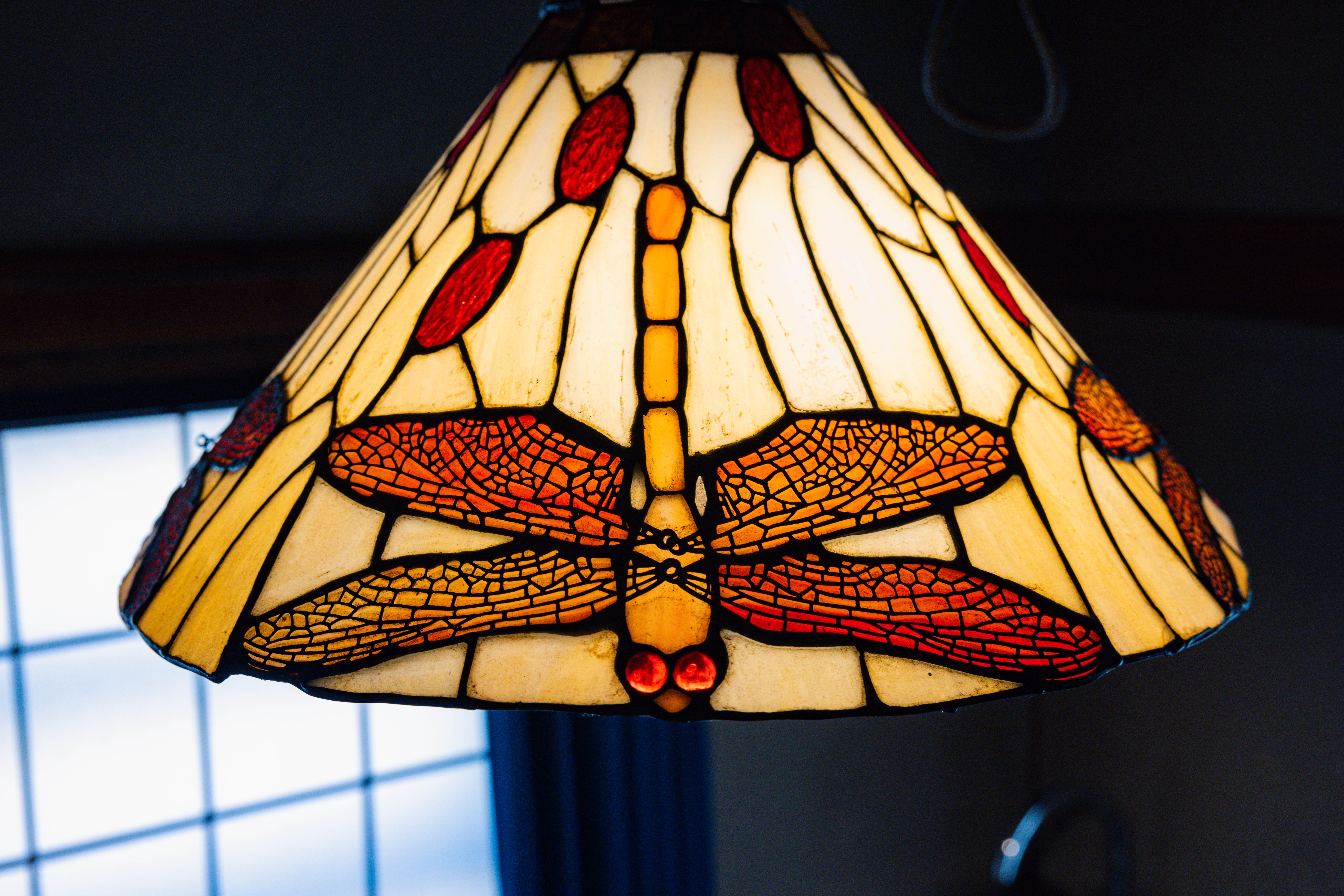 キッチンのアンティーク照明