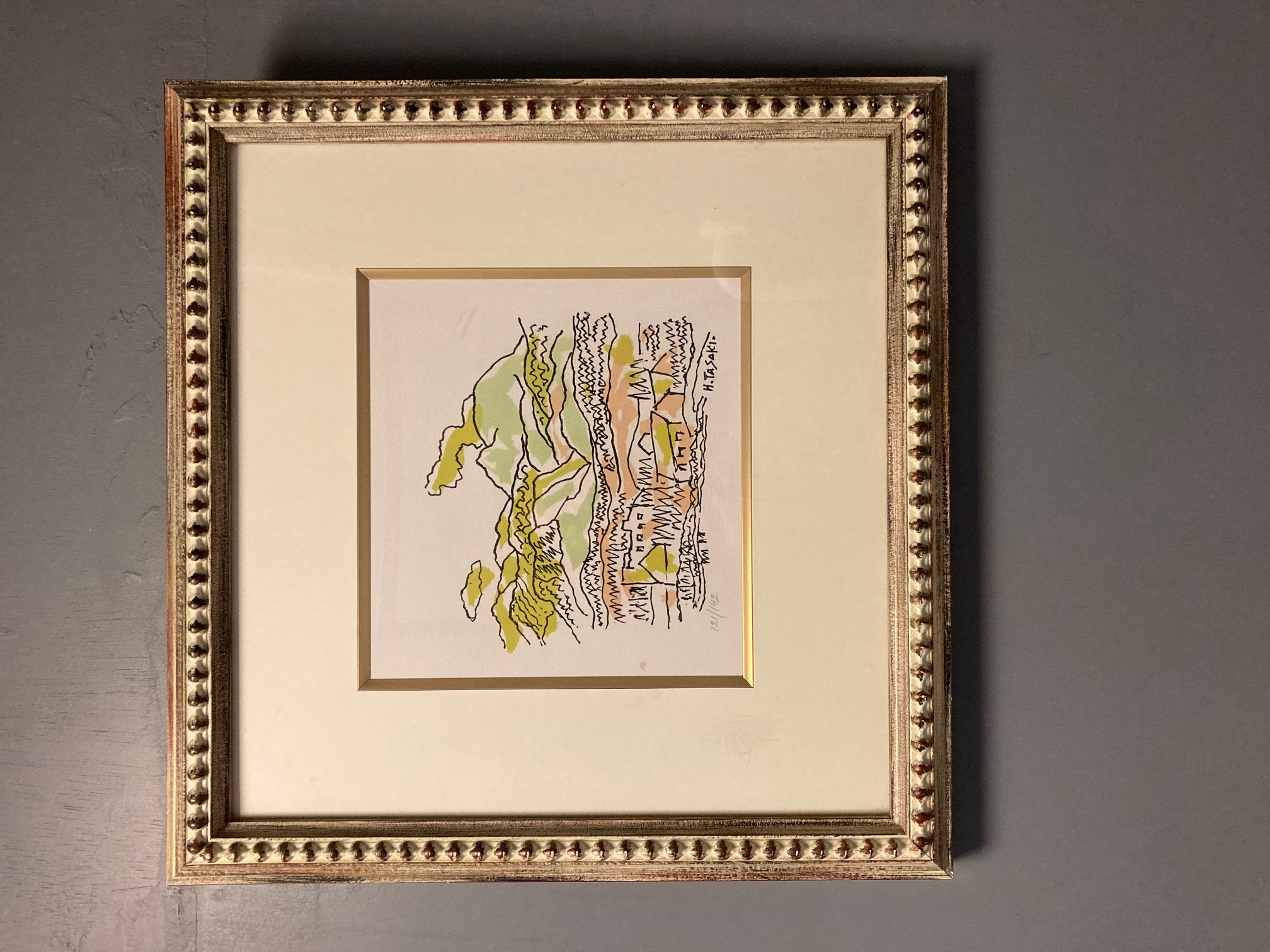 田崎広助の「浅間山」