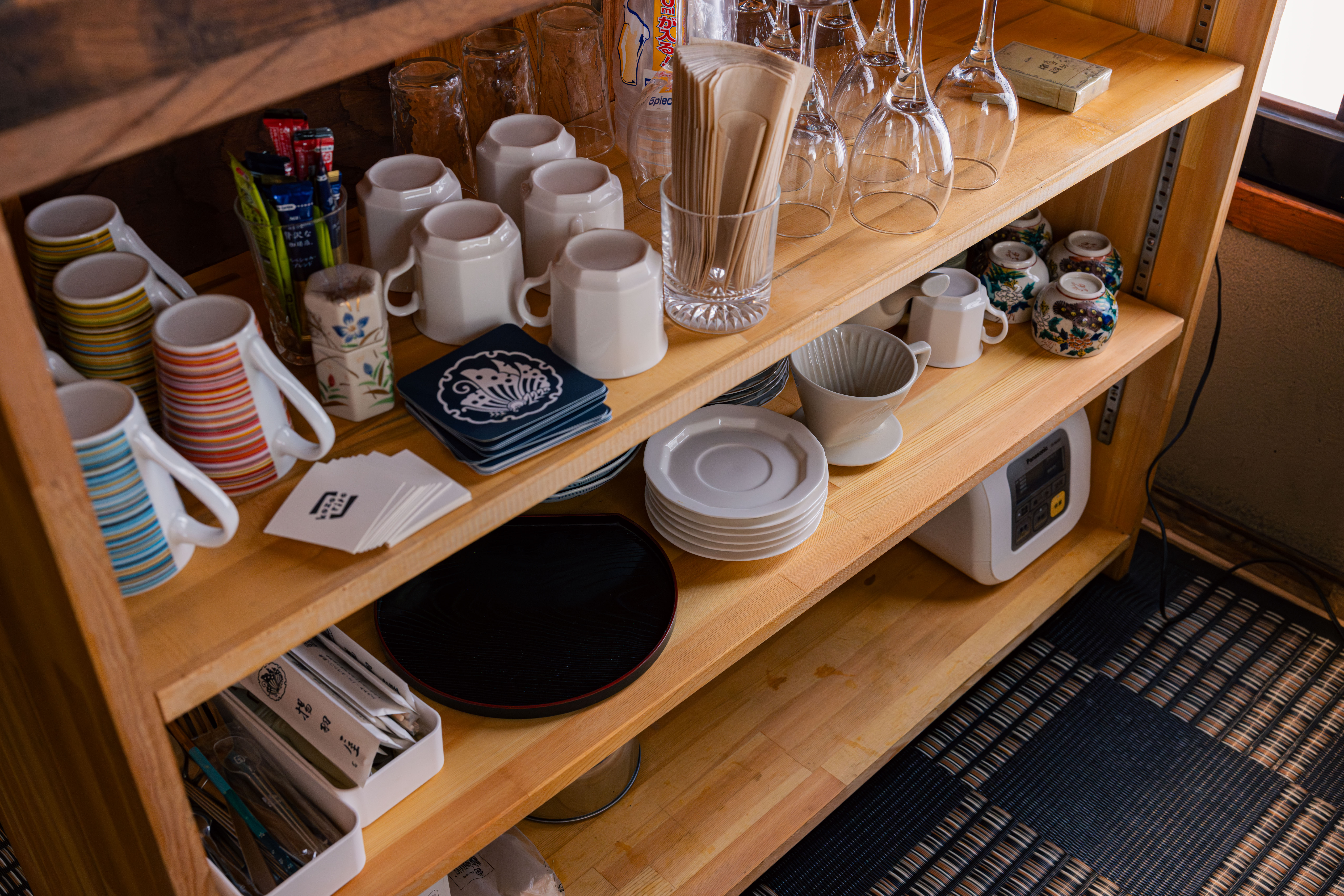 食器も揃っています