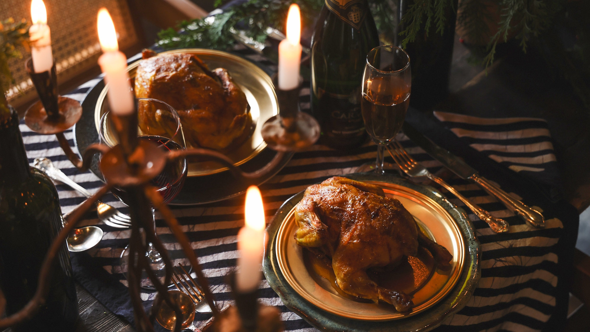 【特別ディナー／2食付】森が祝福する聖なる夜　スパークリングワインで彩る至福のXmasディナー