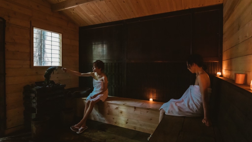 【2食付】信州の森の中で四季と食を感じながらグランピング！＜ダブルベッド＋シングルベッド＞