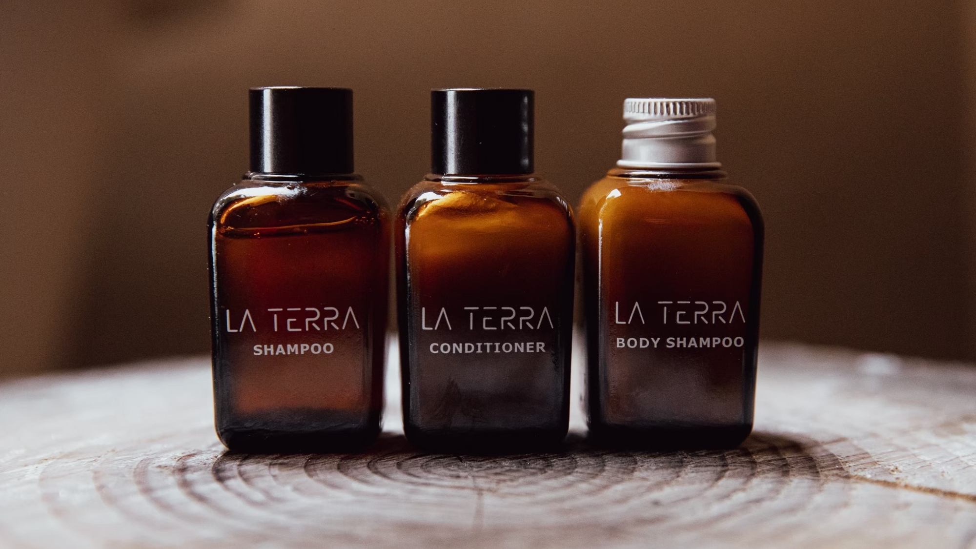 ・【バスアメニティ】LA TERRAのシャンプー類