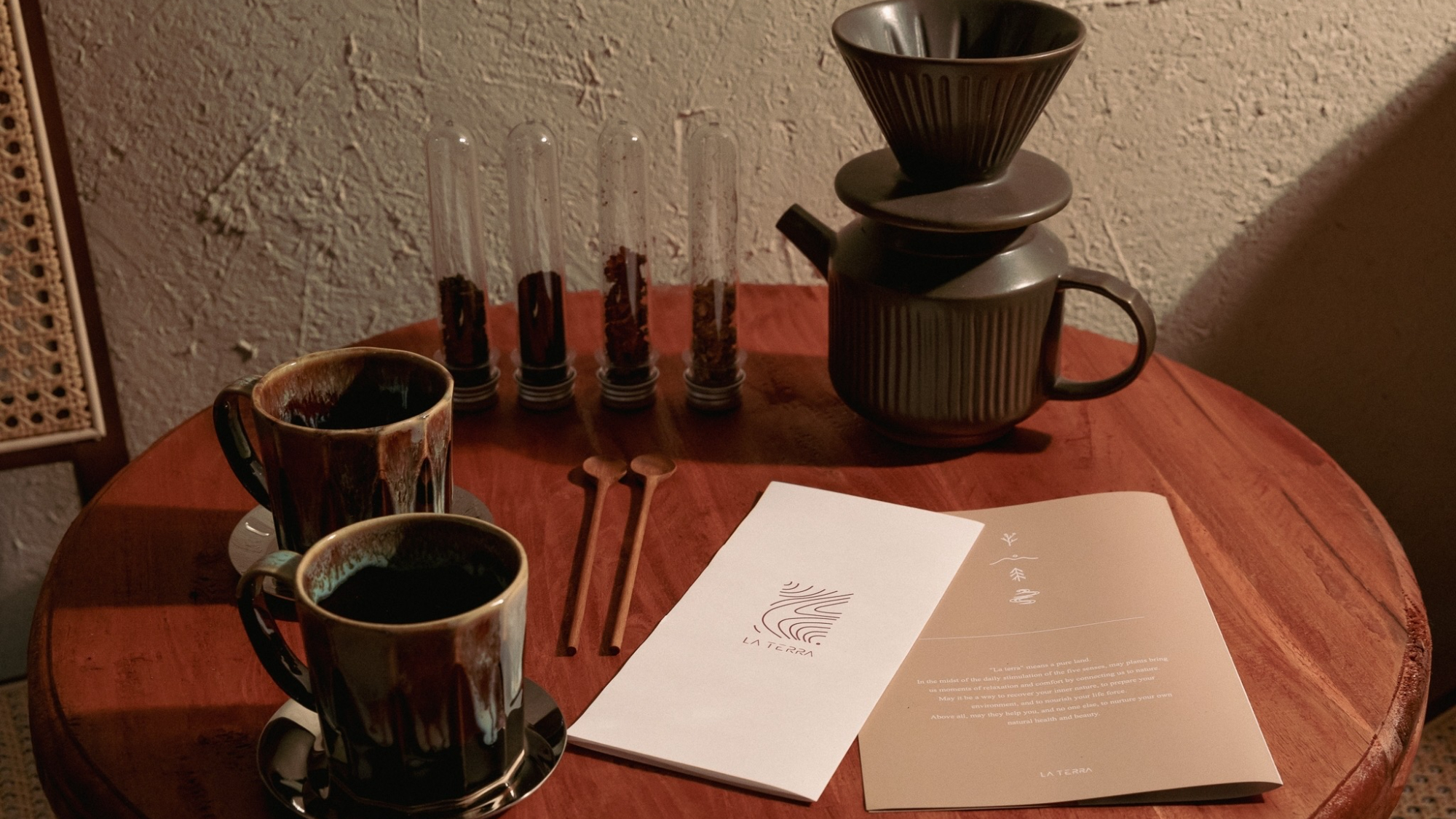 ・【アメニティ】ハーブや茶葉を選ぶ楽しみ