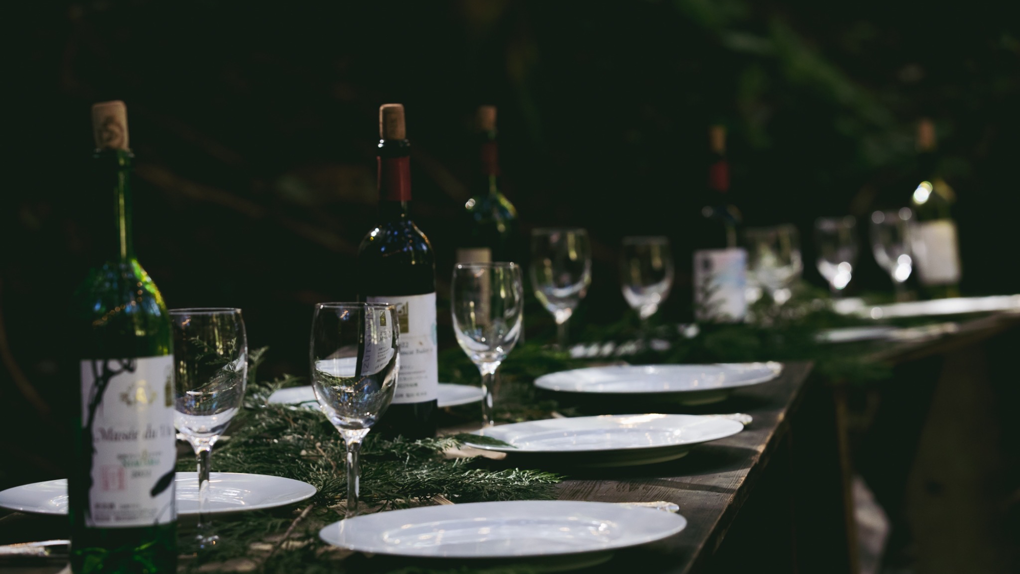 ・【イベント】緑とワインの席、ここから始まるごちそう時間