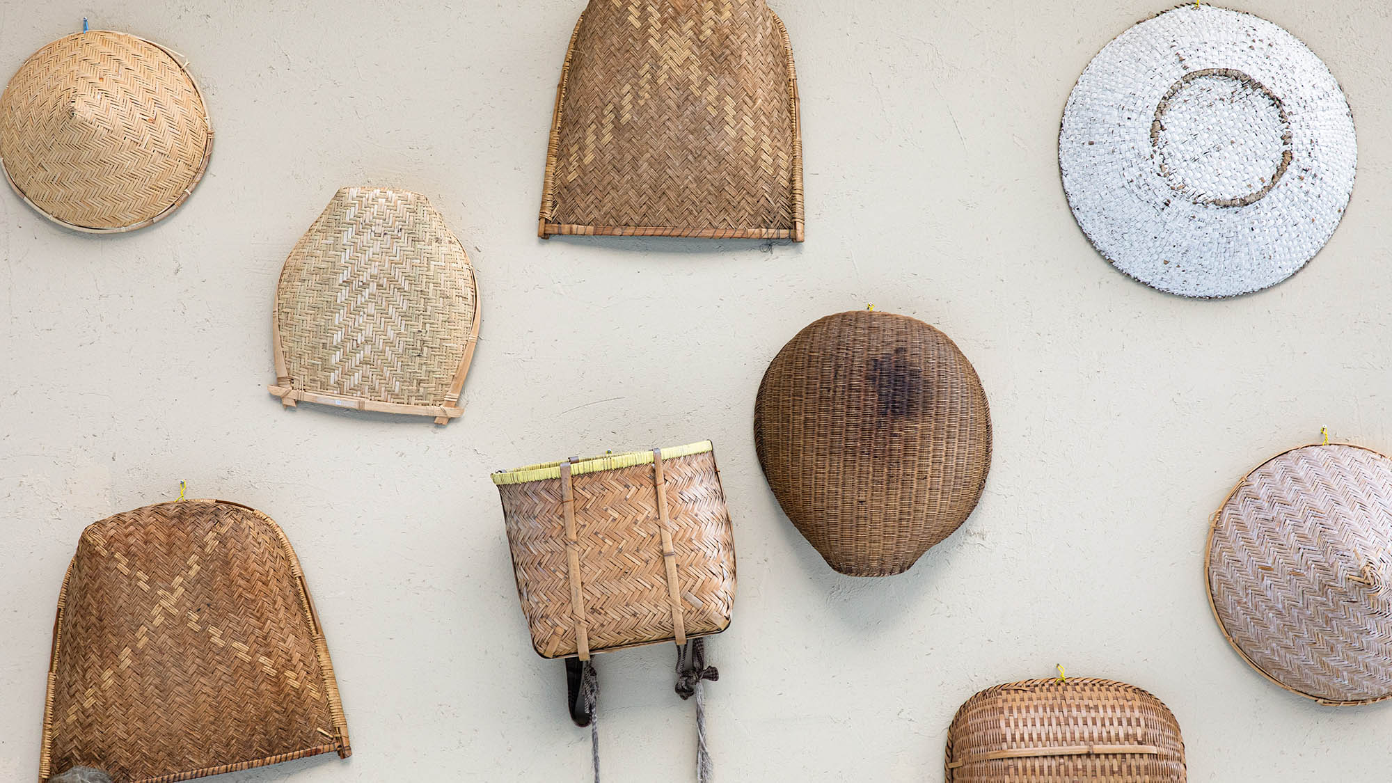 ・【日本の古道具】竹籠や箕（み）など暮らしを支えた古道具を見ることができます