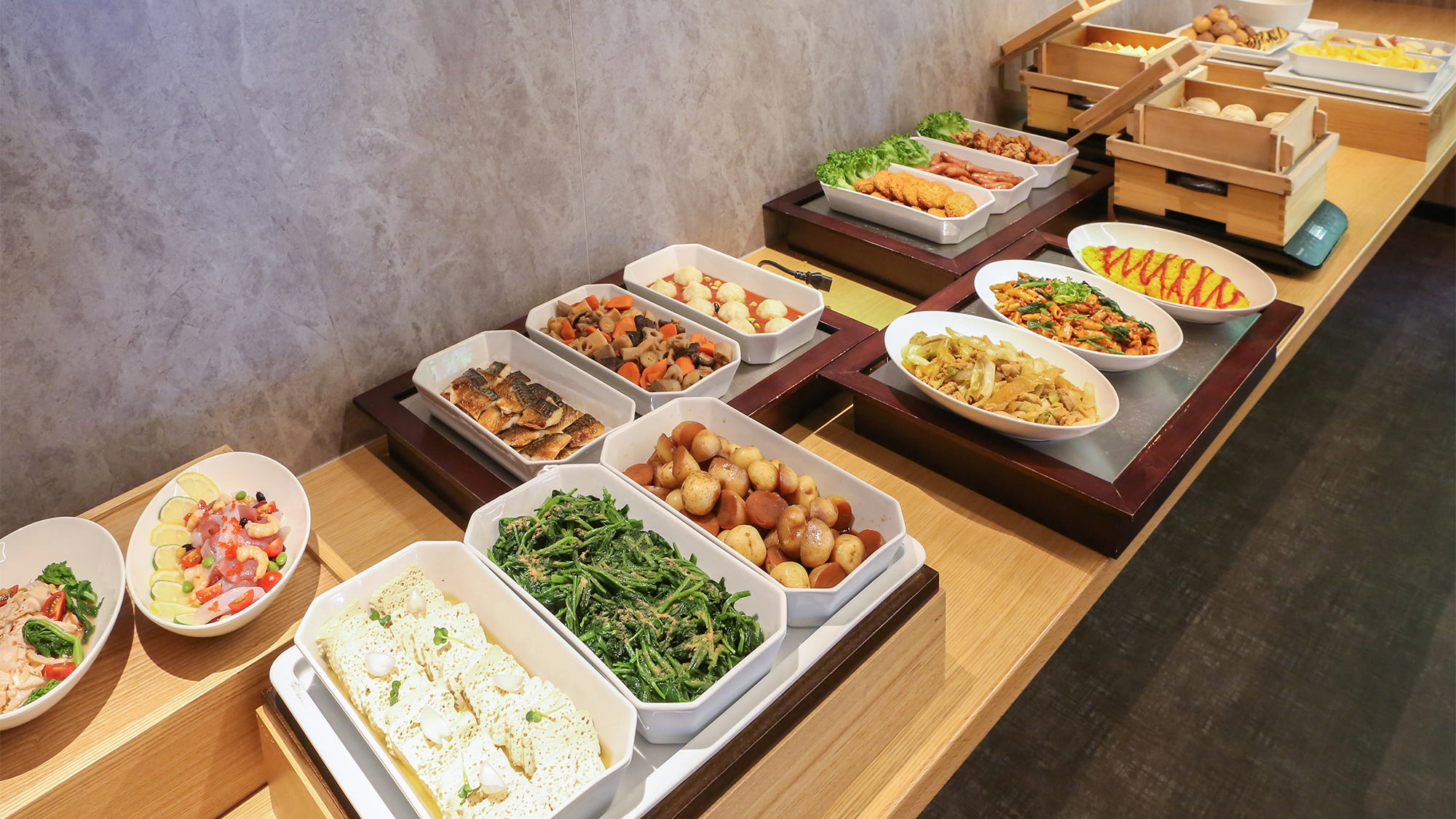 ◆朝食バイキング（一例）